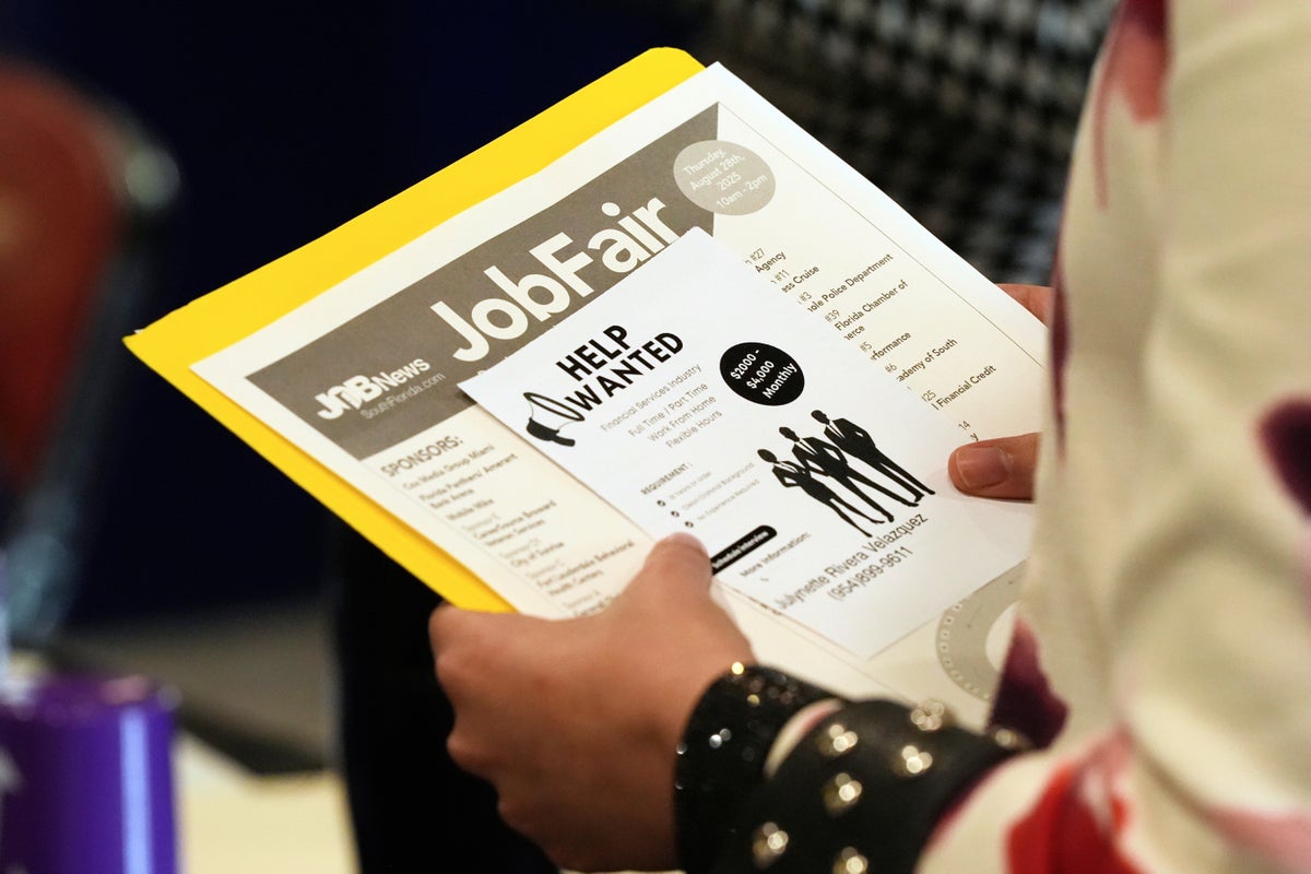 The number of Americans applying for jobless aid slips to 203,000 as layoffs remain low