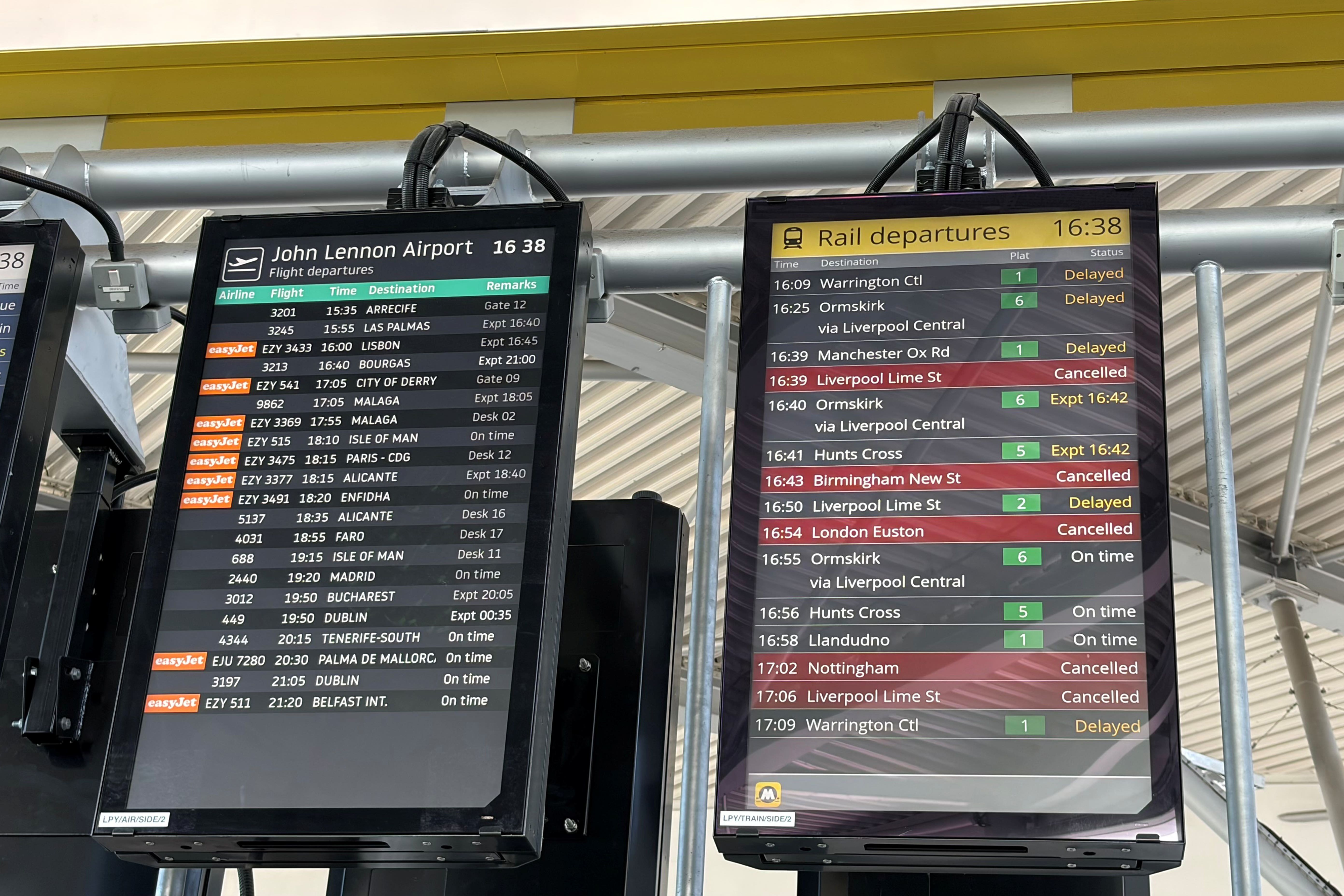 Train passengers are suffering a second day of disruption on Friday after a power outage ground trains to a halt across the Midlands and north-west England (Peter Byrne/PA) (PA Wire)