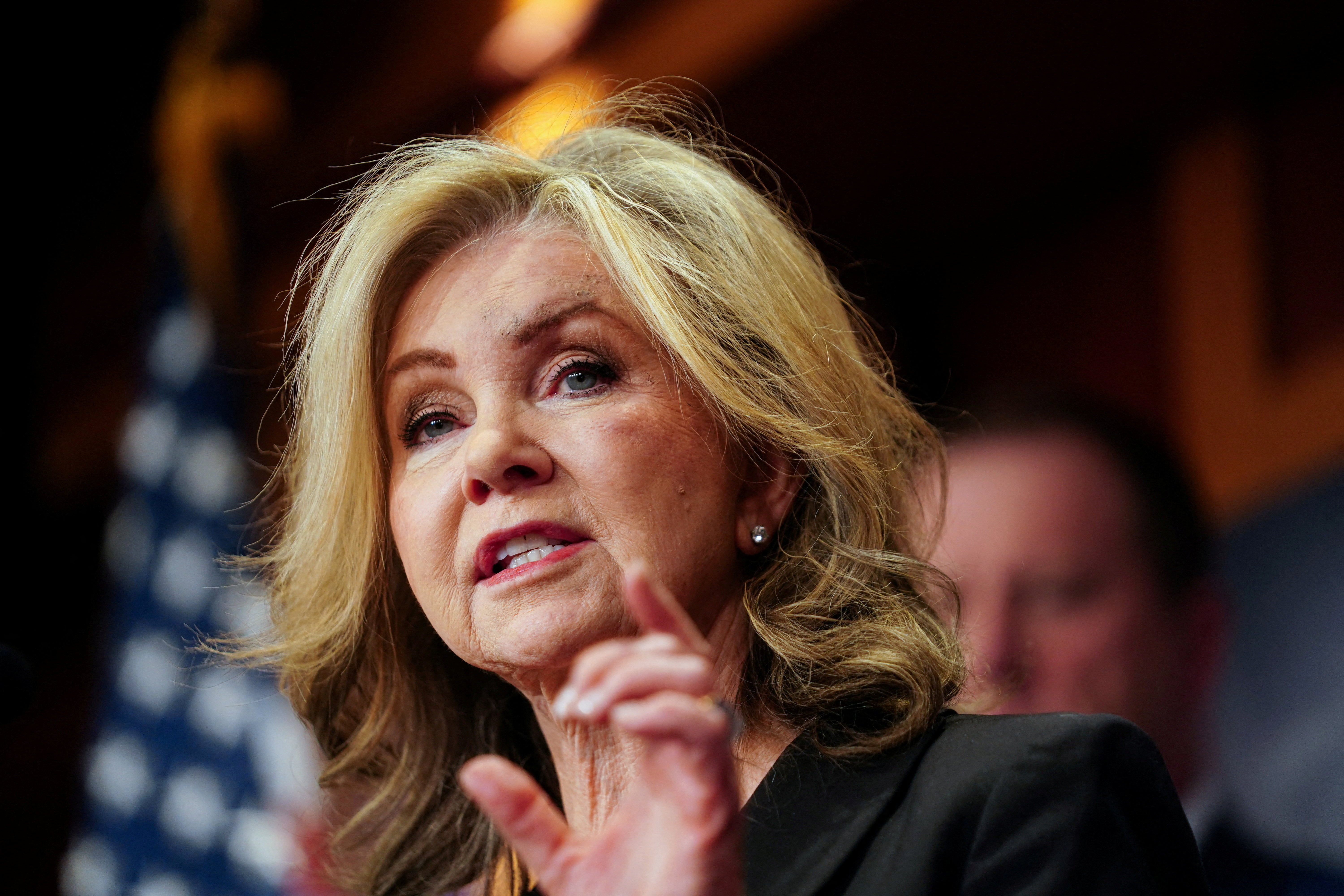Sen. Marsha Blackburn defeated Rose in the GOP primary to succeed Gov. Lee, who is barred by term limits from seeking reelection. Memphis City Council member Jerri Green won for the Democrats (Reuters)