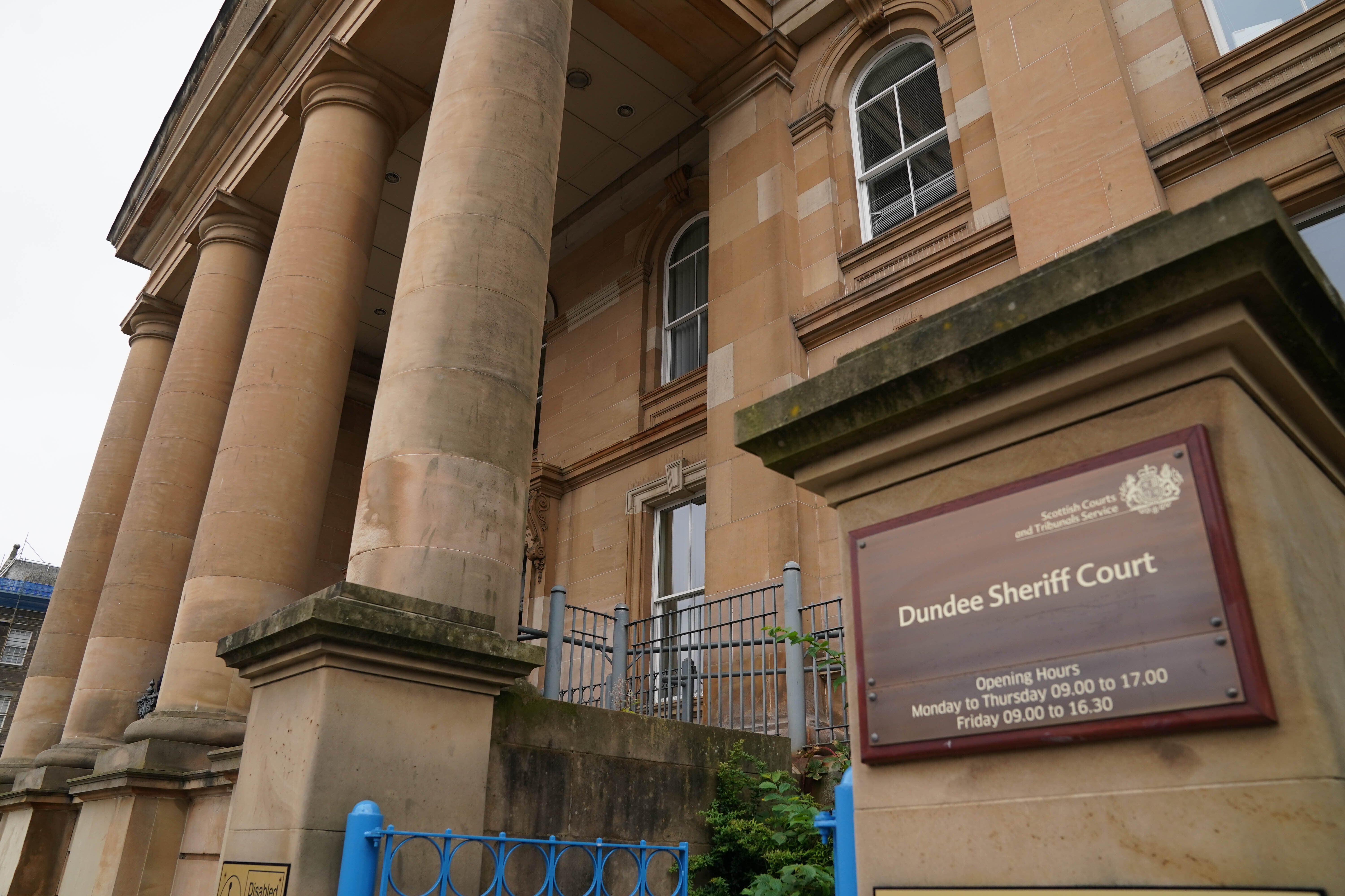 Greer was sentenced at the High Court in Dundee (PA Wire)