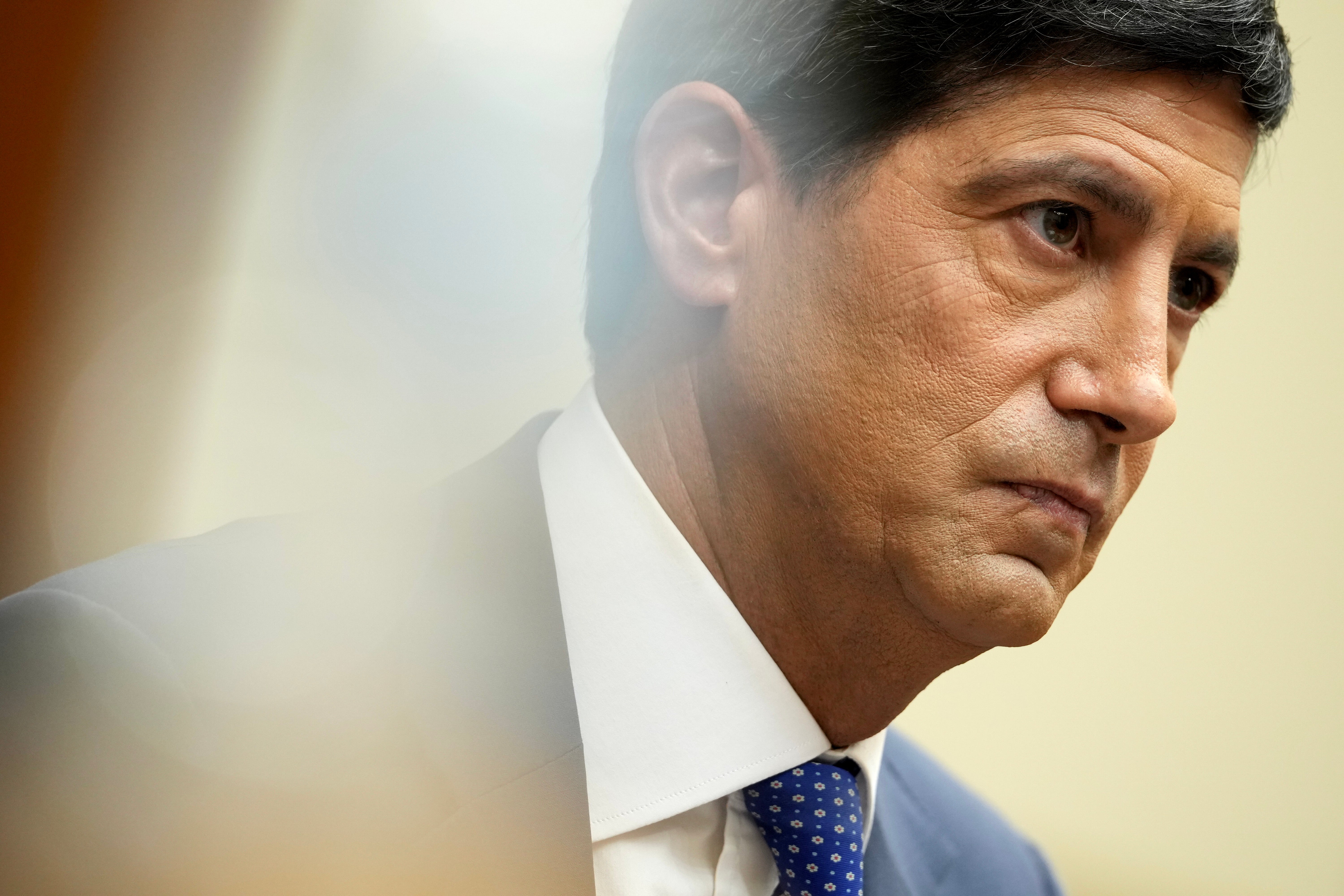 Federal Reserve Chairman Kevin Warsh testifies before the House Financial Services Committee on Capitol Hill on July 14