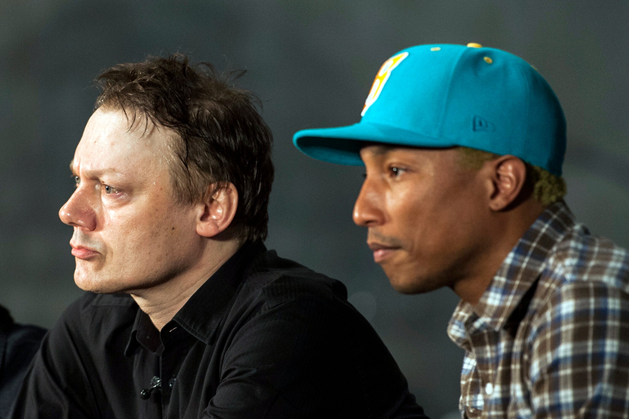 Orbit with Pharrell Williams in 2012