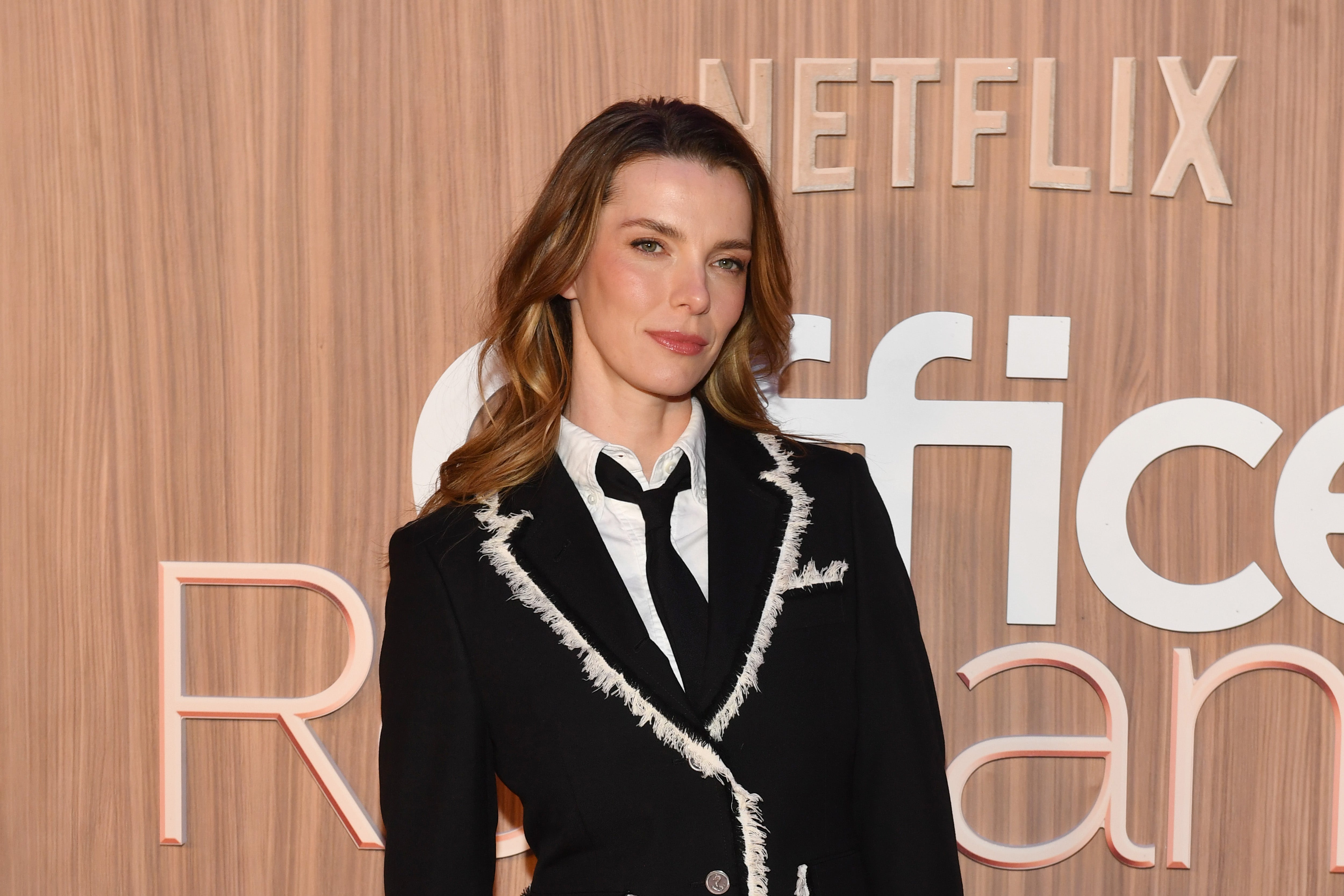Betty Gilpin earned an Emmy nomination for her guest-starring role on 'Widow's Bay' (Getty)