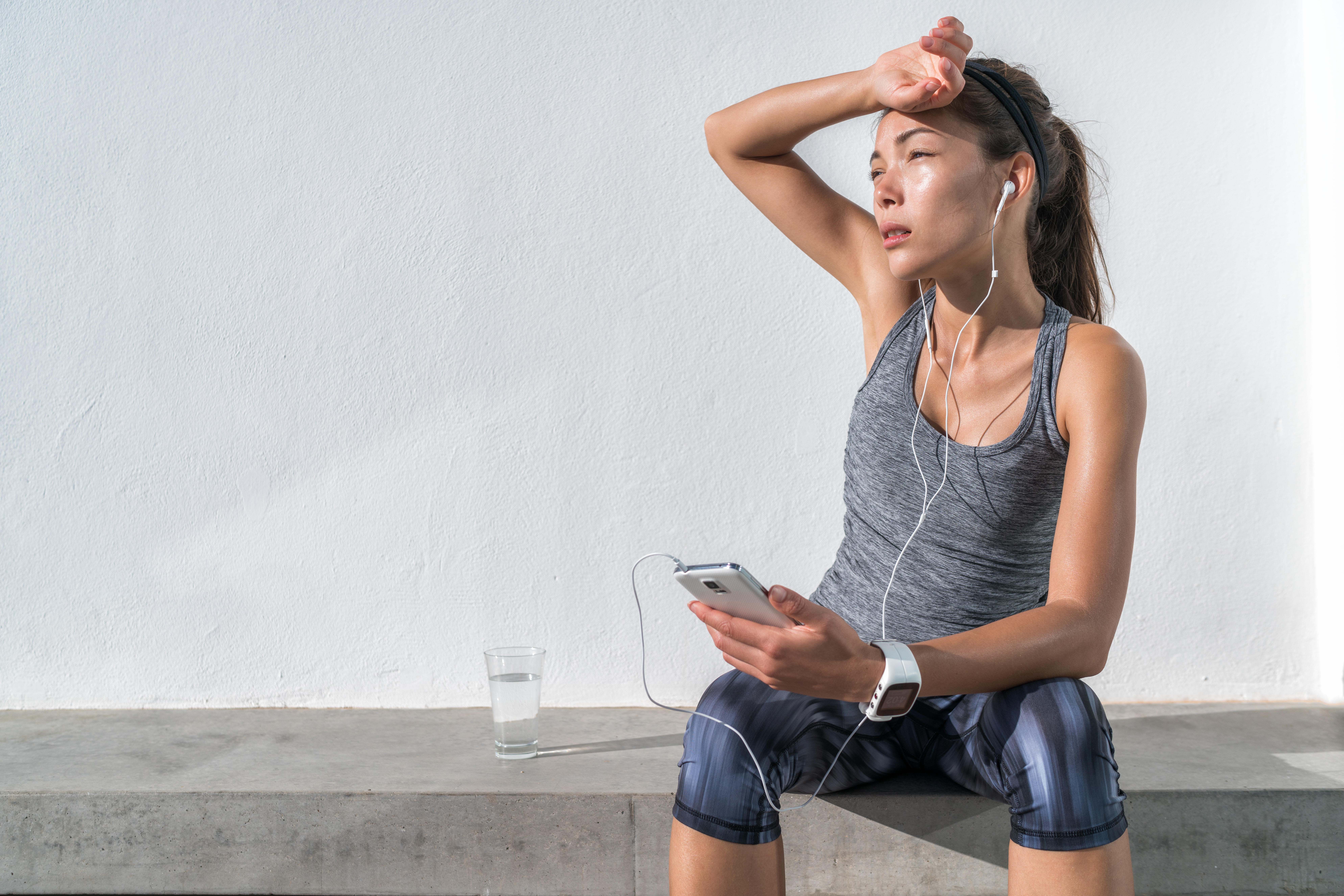 Five things you should never do when working out in a heatwave