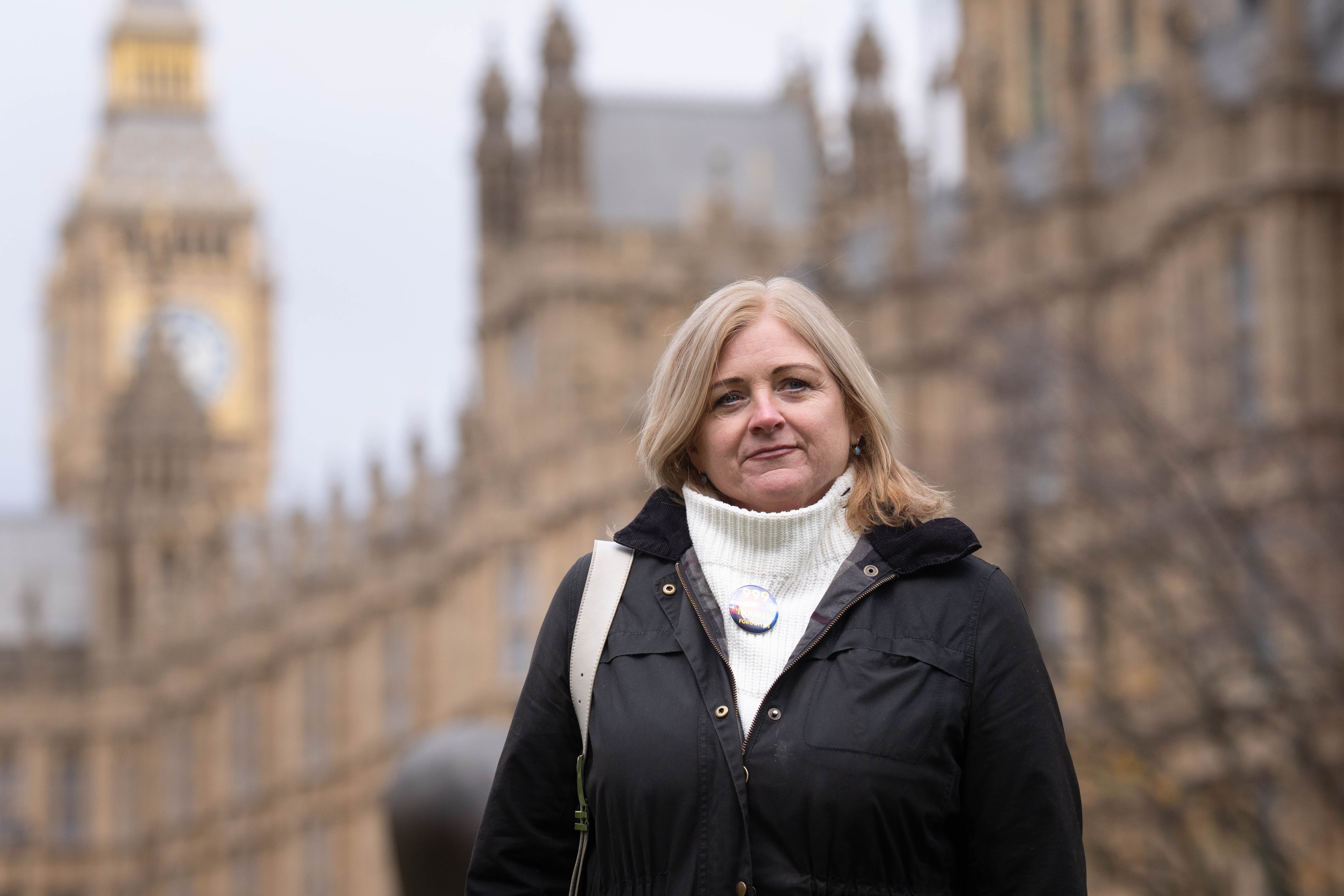 Pc Andrew Harper’s mother Debbie Adlam (Stefan Rousseau/PA)