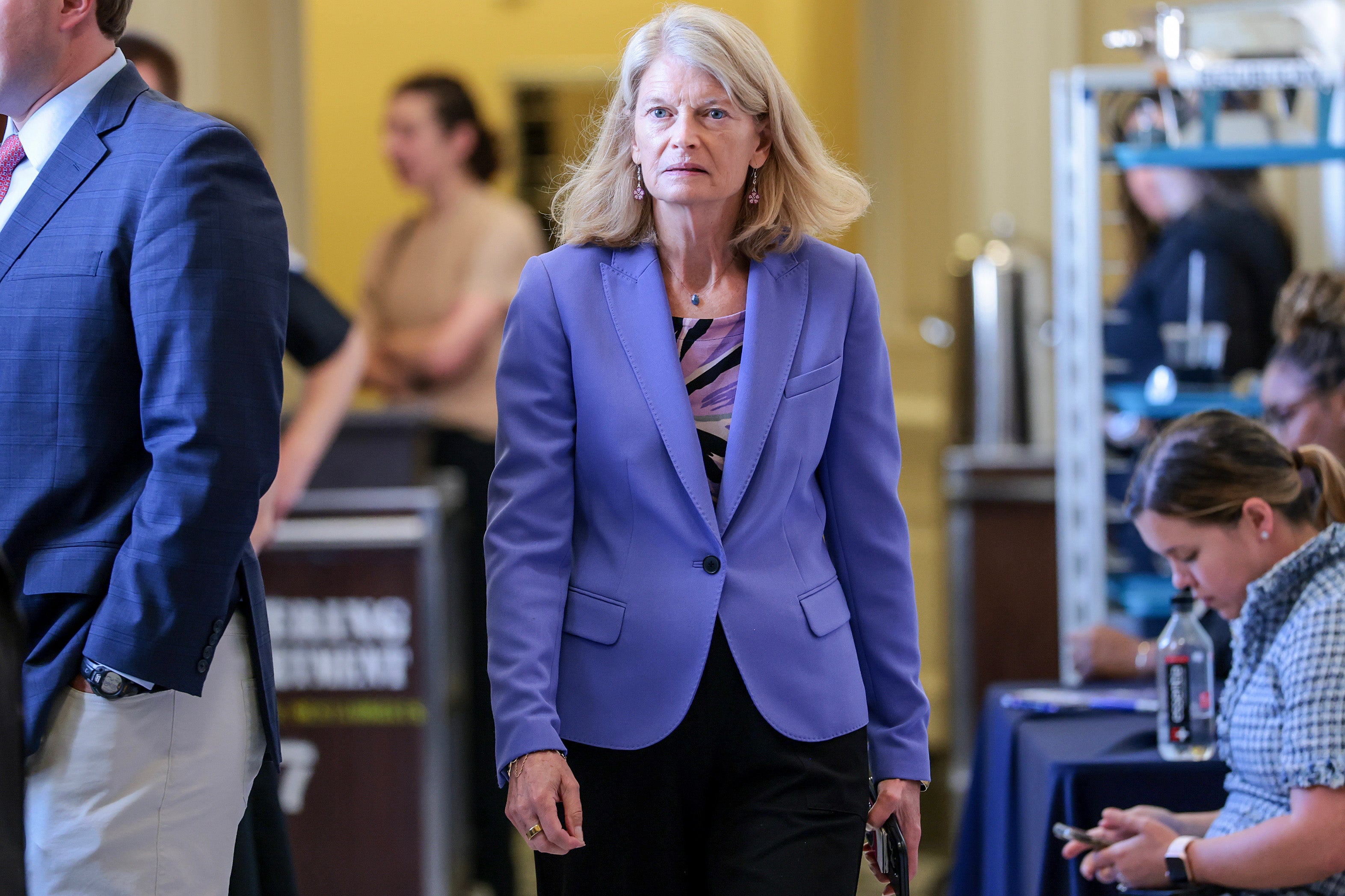 Senator Lisa Murkowski says she will not be voting against Blanche