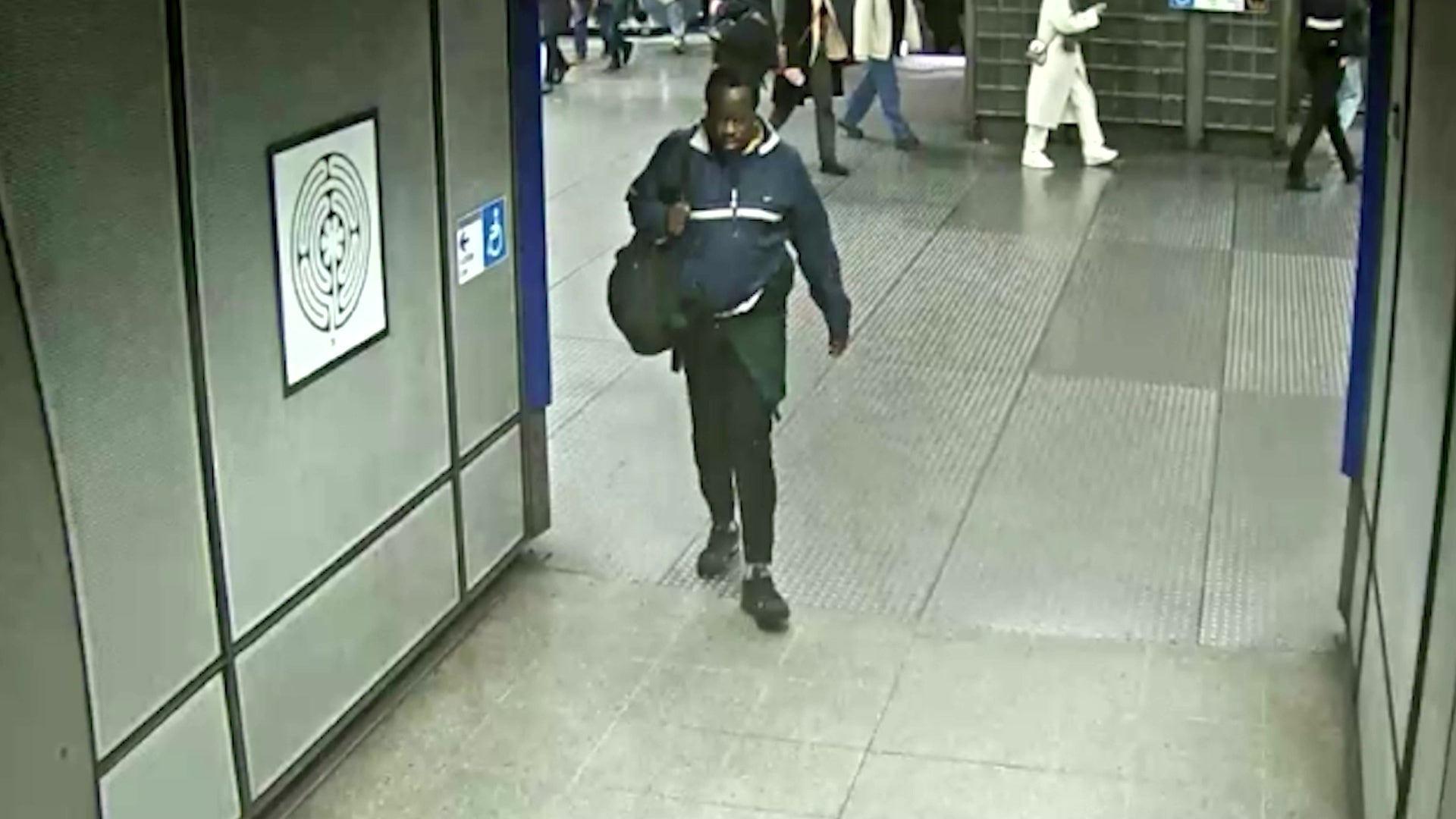 Simon Levy at Westminster station in central London