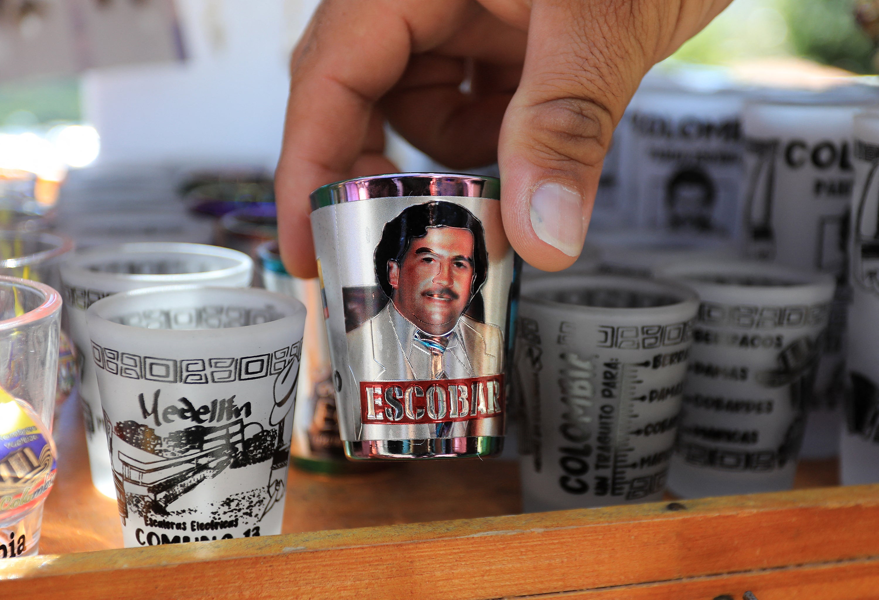 Sokolovs styled himself on the infamous Pablo Escobar (AFP/Getty)