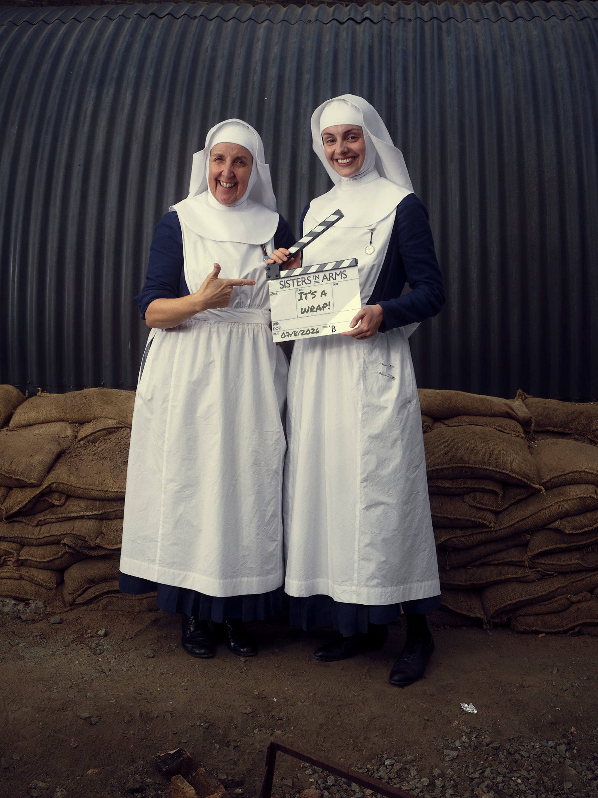 First look images of Call The Midwife Christmas special released as filming finishes