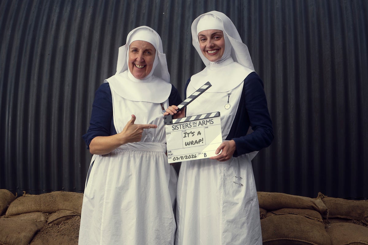 First look images of Call The Midwife Christmas special released as filming finishes First look images of Call The Midwife Christmas special released as filming finishes
