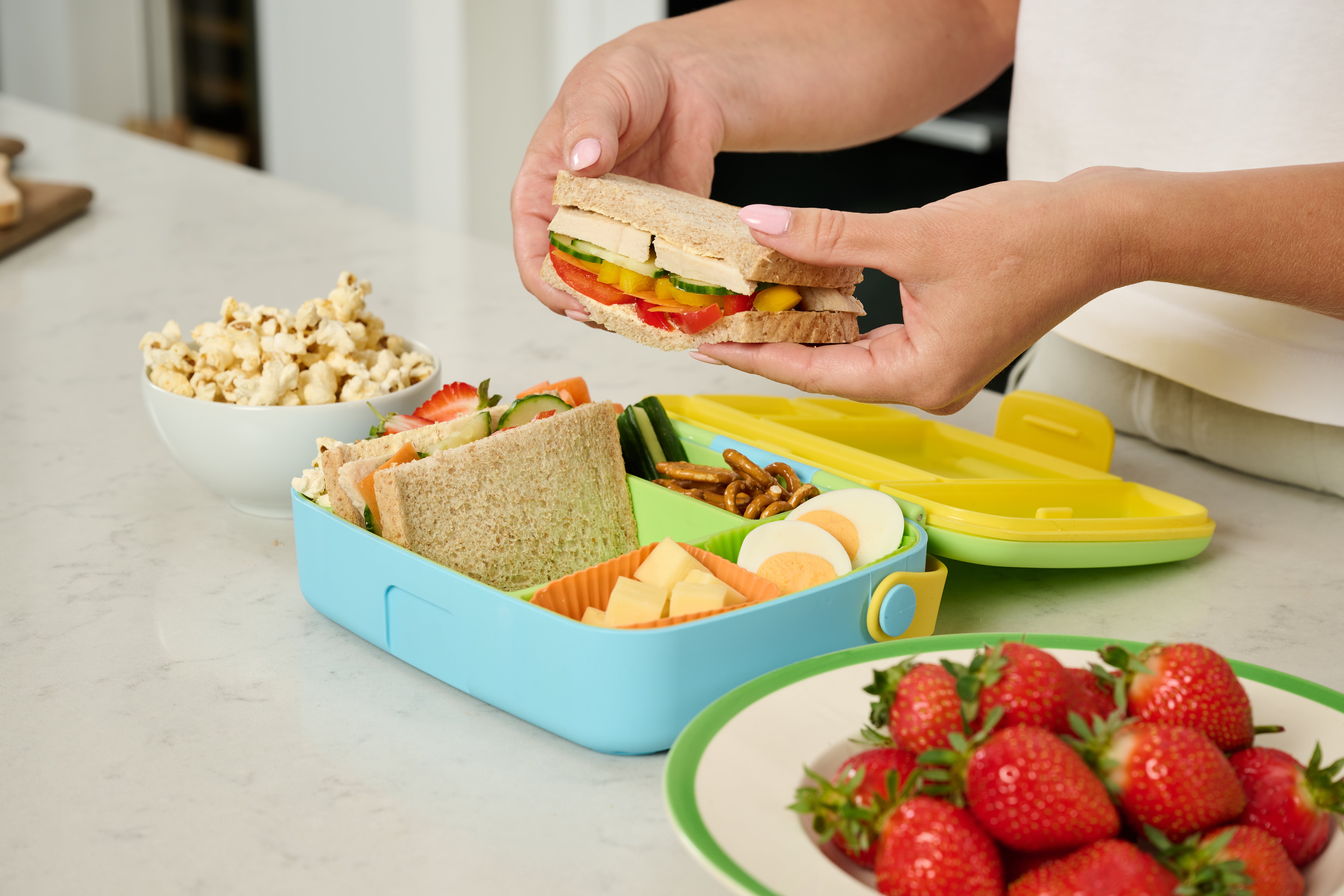 <p>Los sándwiches siguen siendo la opción favorita para las loncheras escolares  </p>