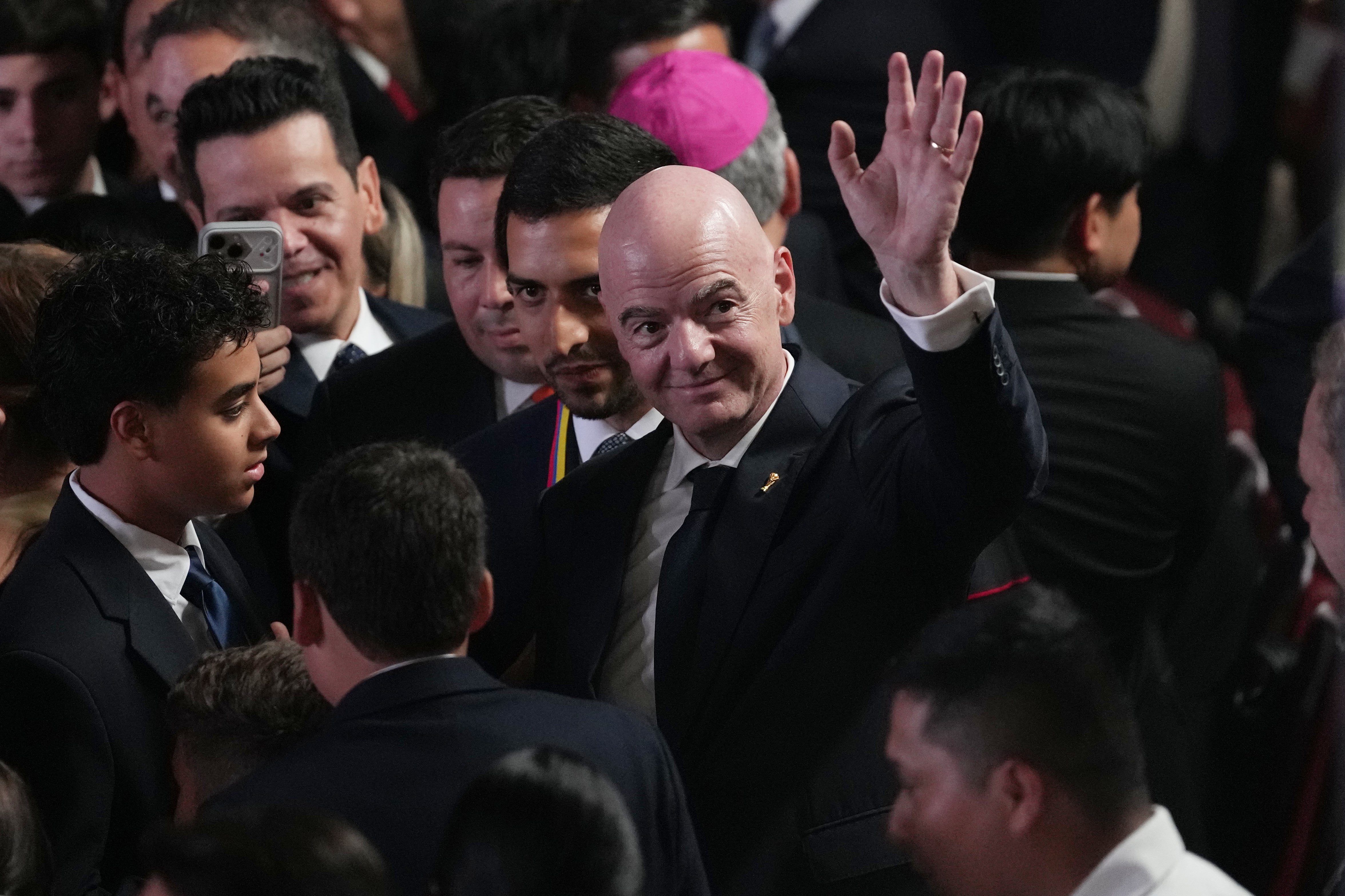 Fifa President Gianni Infantino has come under fire in recent days