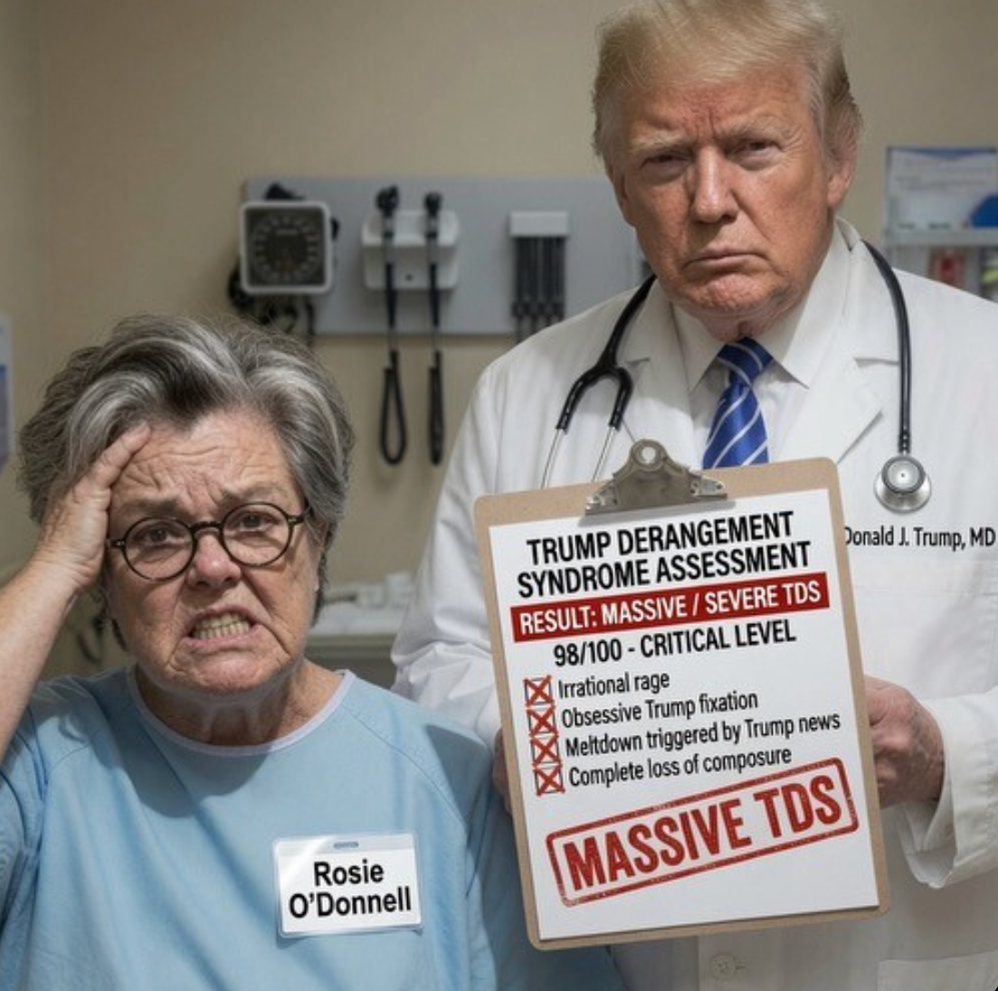 Trump again goes after former talk show host and comedian Rosie O'Donnell, once more posing as a doctor claim she is suffering from 'Trump Derangement Syndrome'