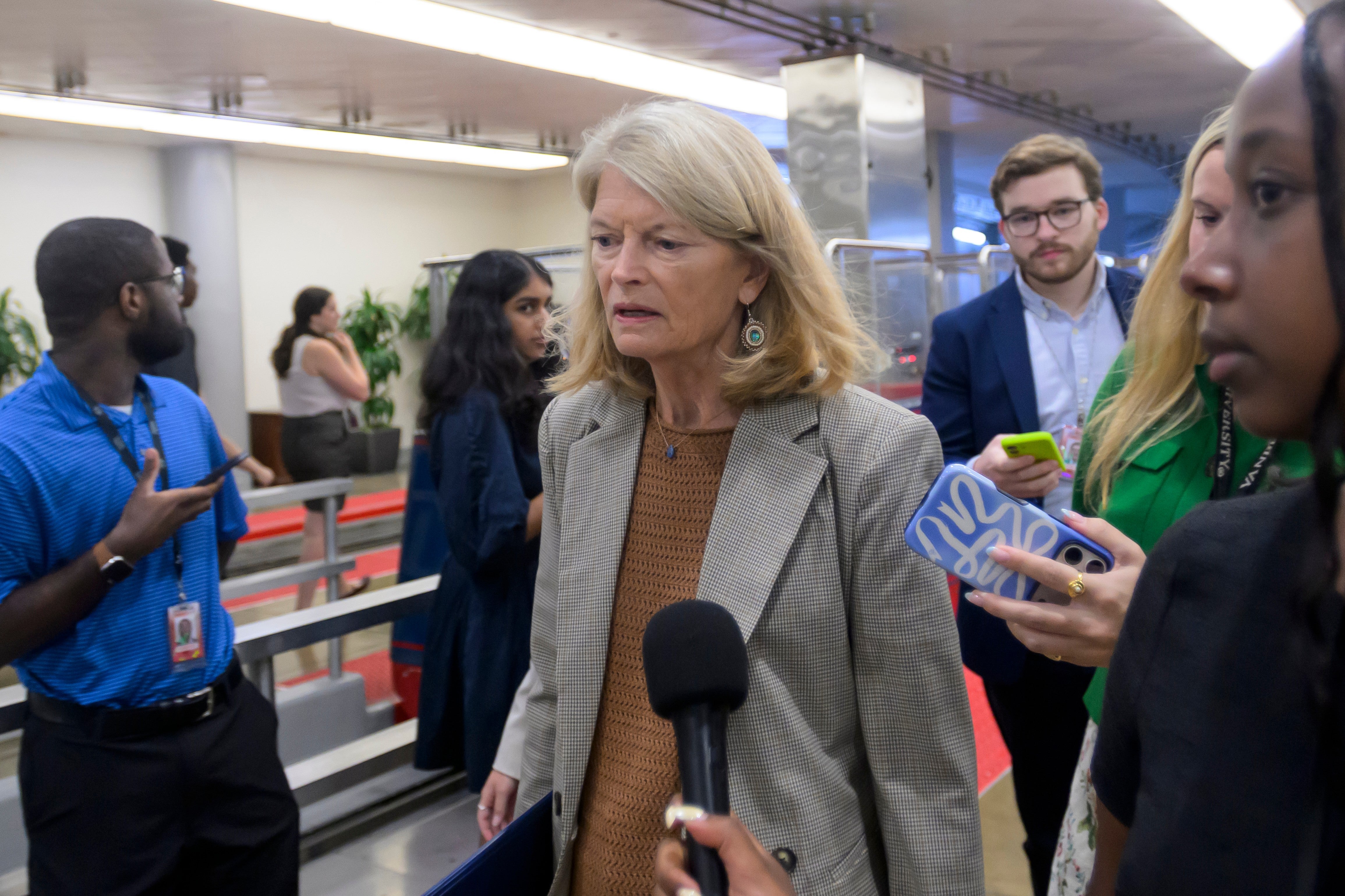 In the end, Blanche was confirmed by the narrowest of margins, opposed by two Republicans — Sens. Susan Collins of Maine and Lisa Murkowski of Alaska (pictured) — and by every Democrat. (AP)