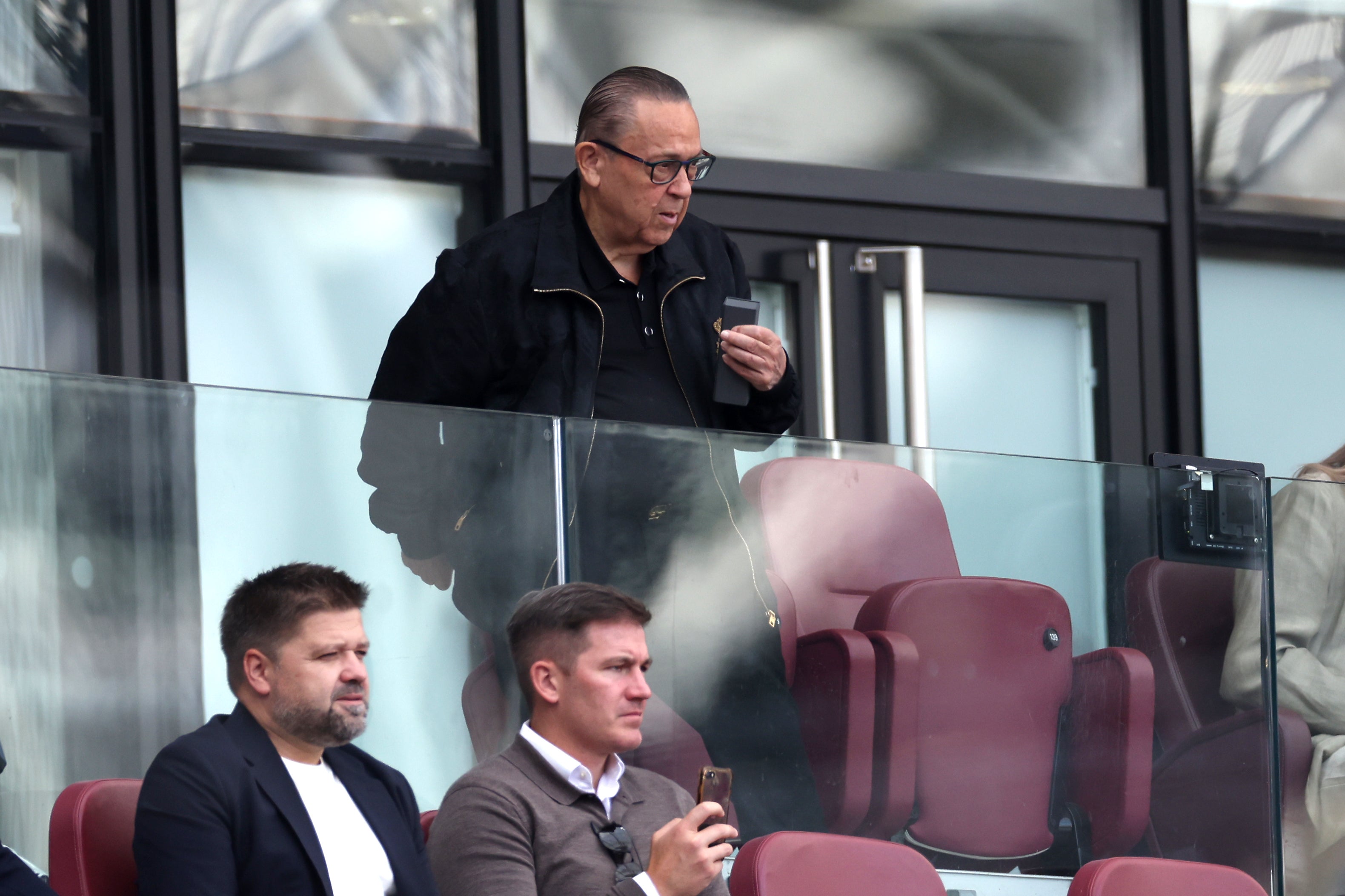 David Sullivan was present as West Ham opened their season (Getty)