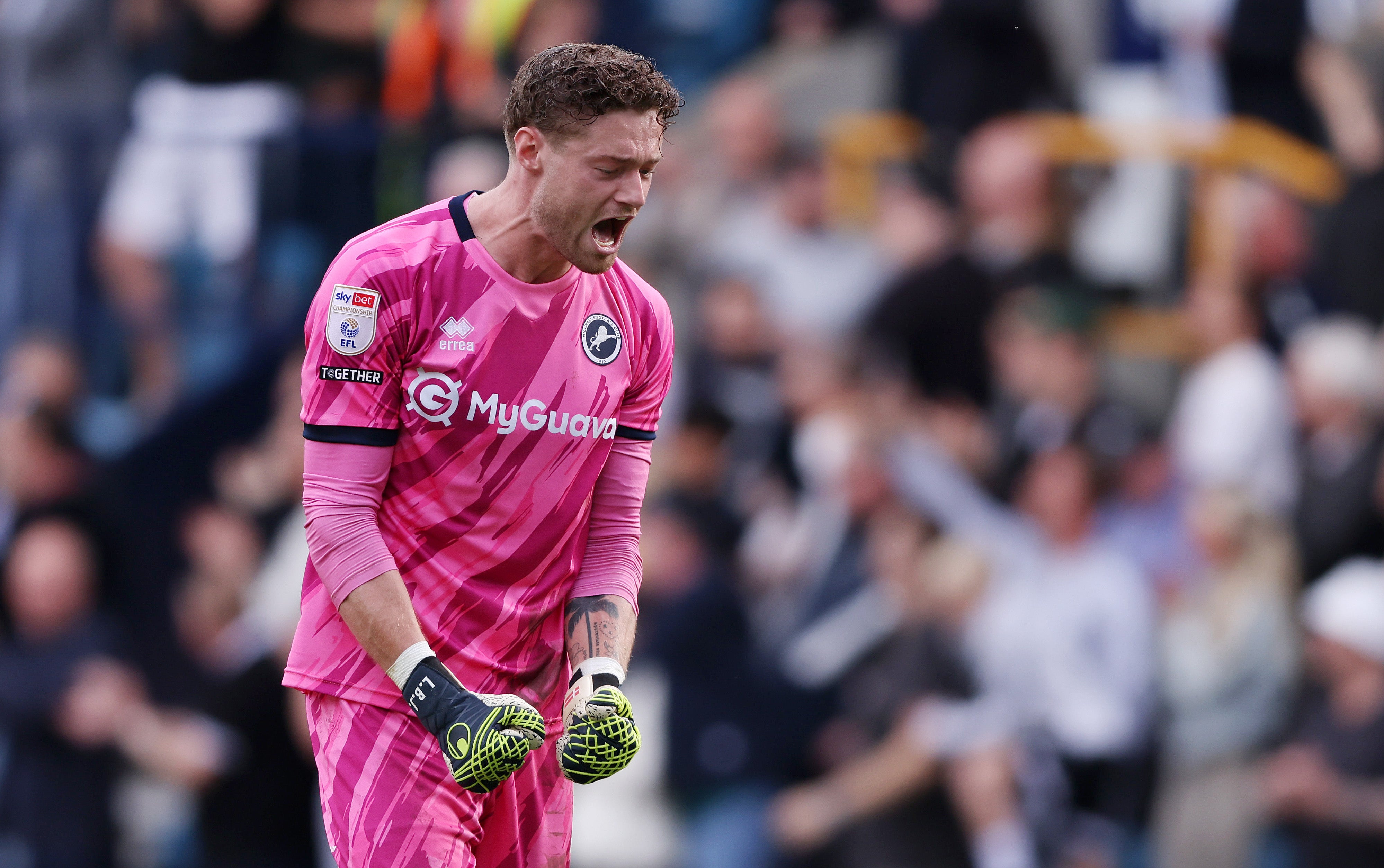 Lukas Jensen saved four penalties in the shootout