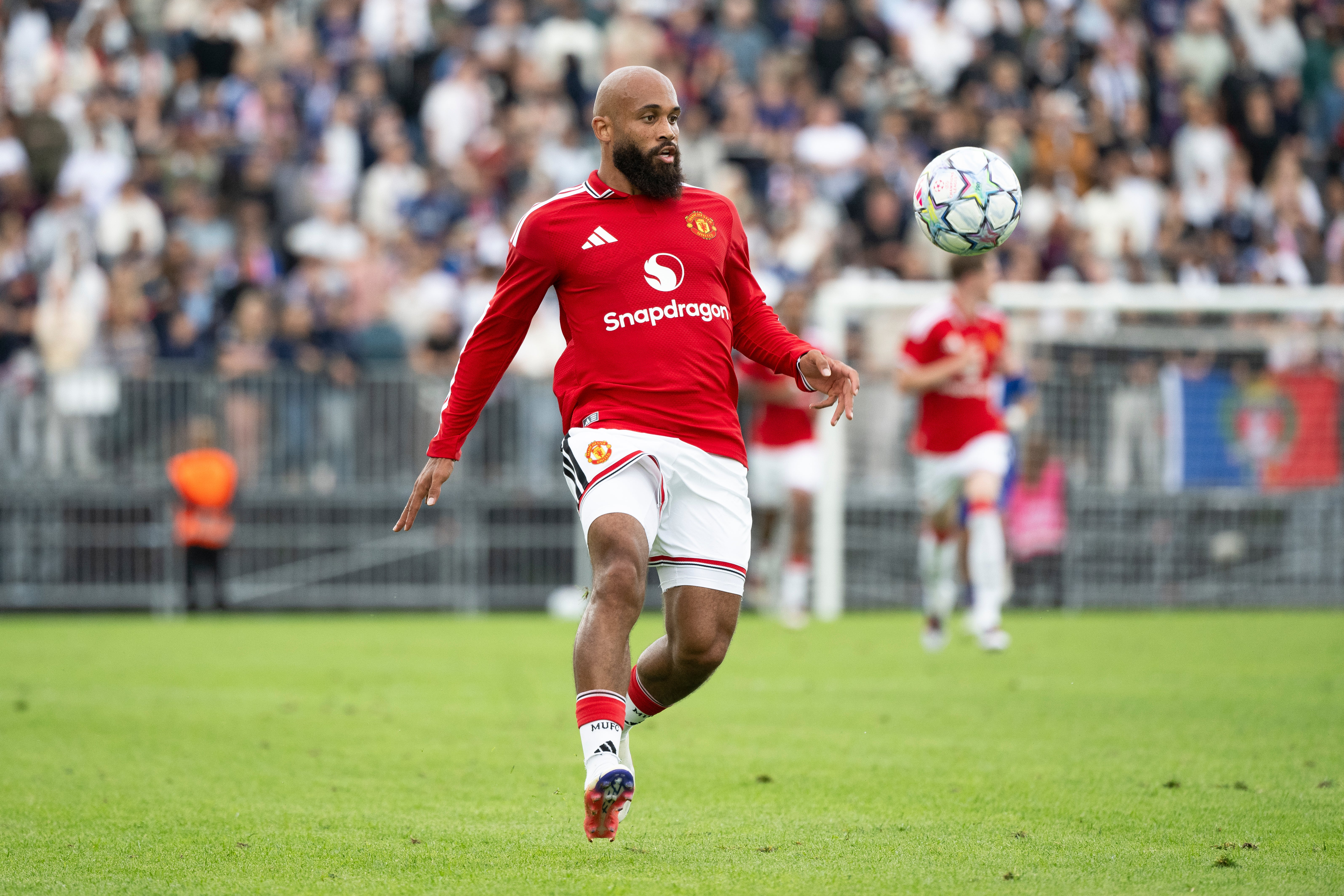 Bryan Mbeumo scored the equaliser for Manchester United against PSG (Getty)