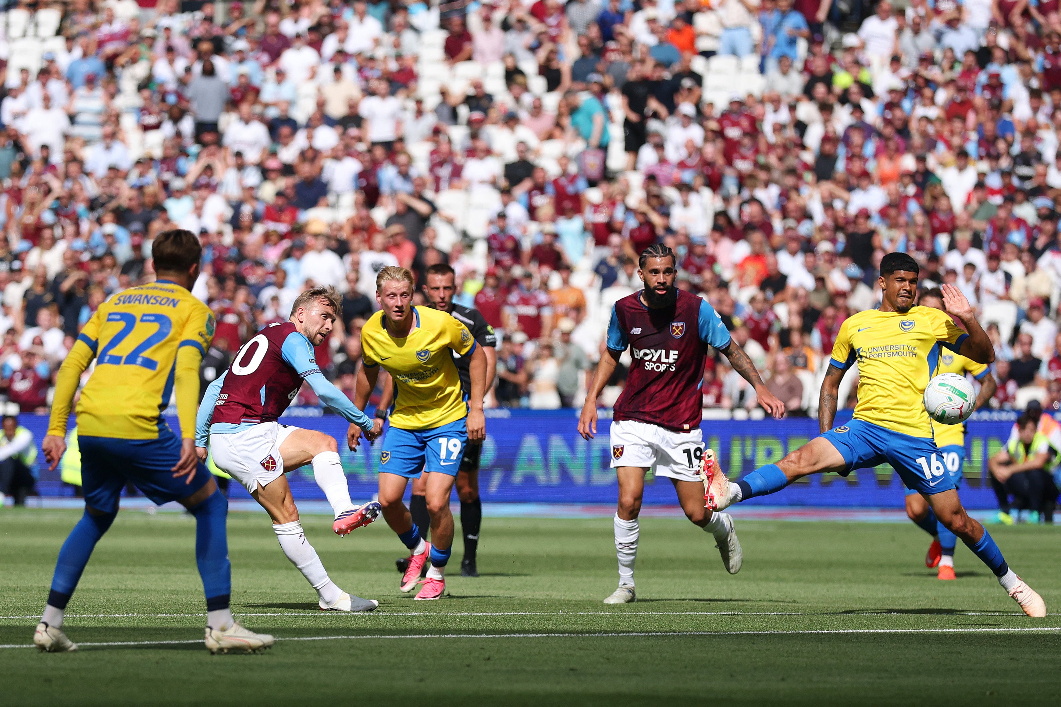 Jarrod Bowen helped West Ham to victory (Getty)