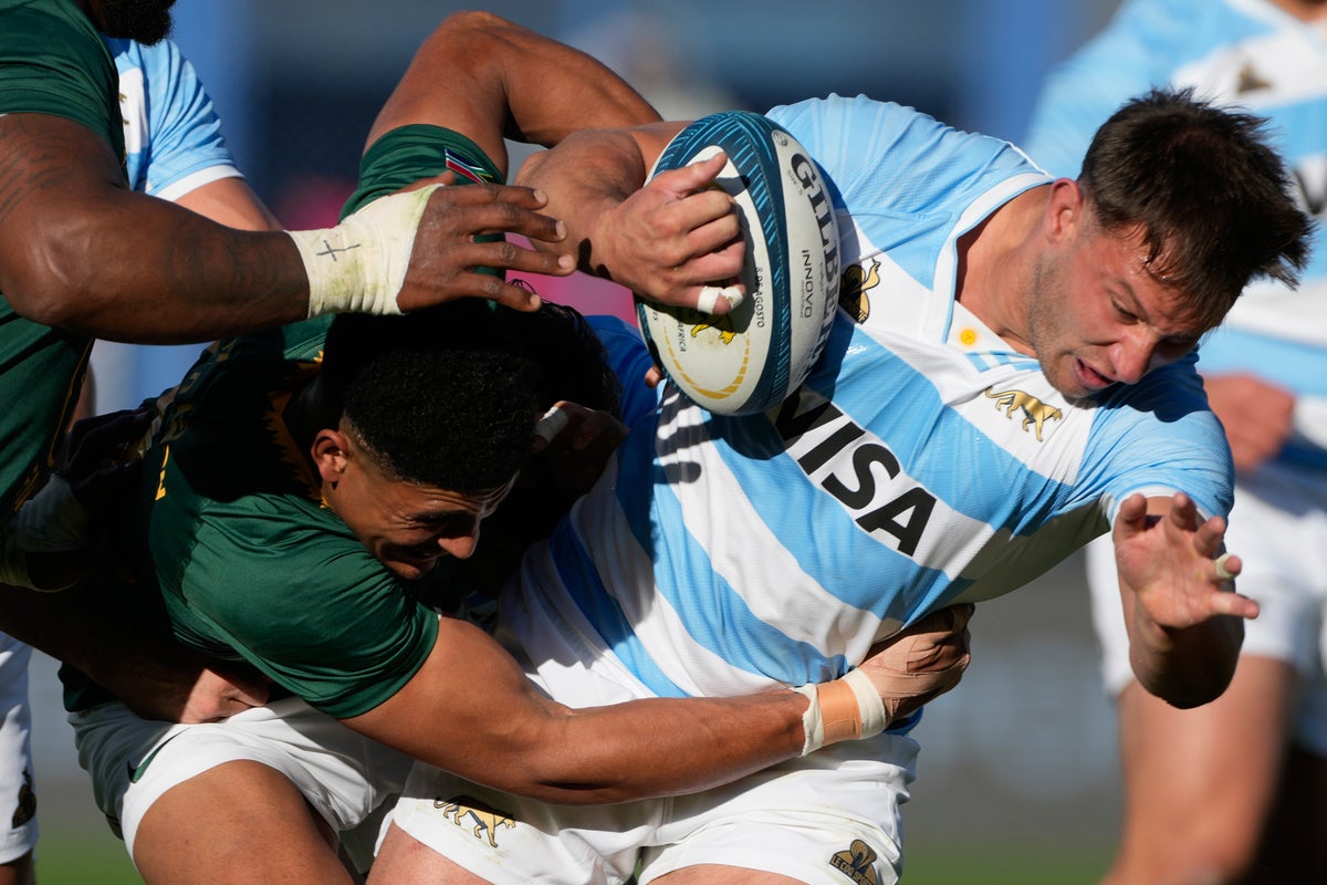 Argentina v South Africa LIVE: Latest score and updates as Springboks hit back after strong Pumas start