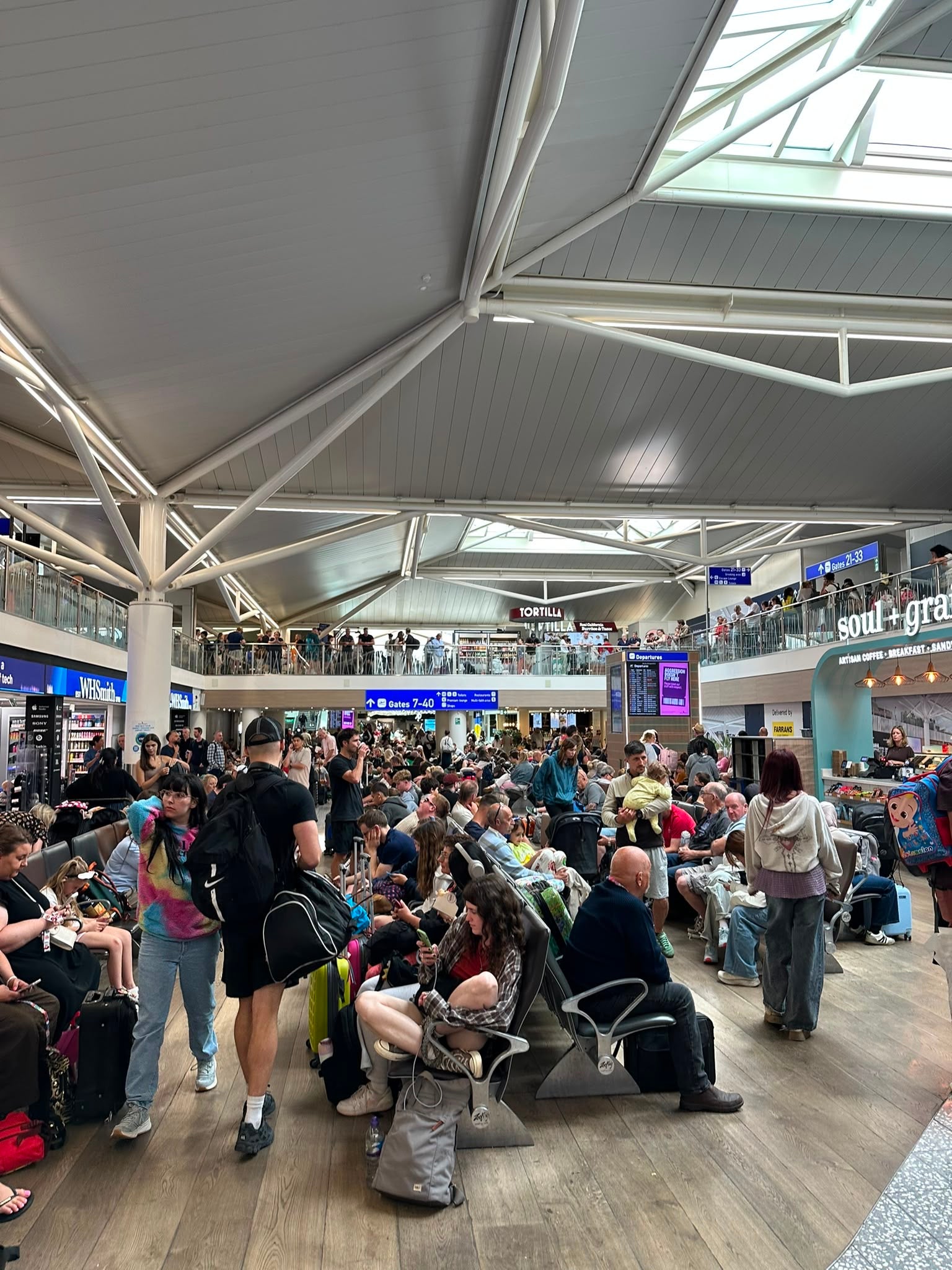 Bristol airport travel chaos as flights delayed due to runway defect