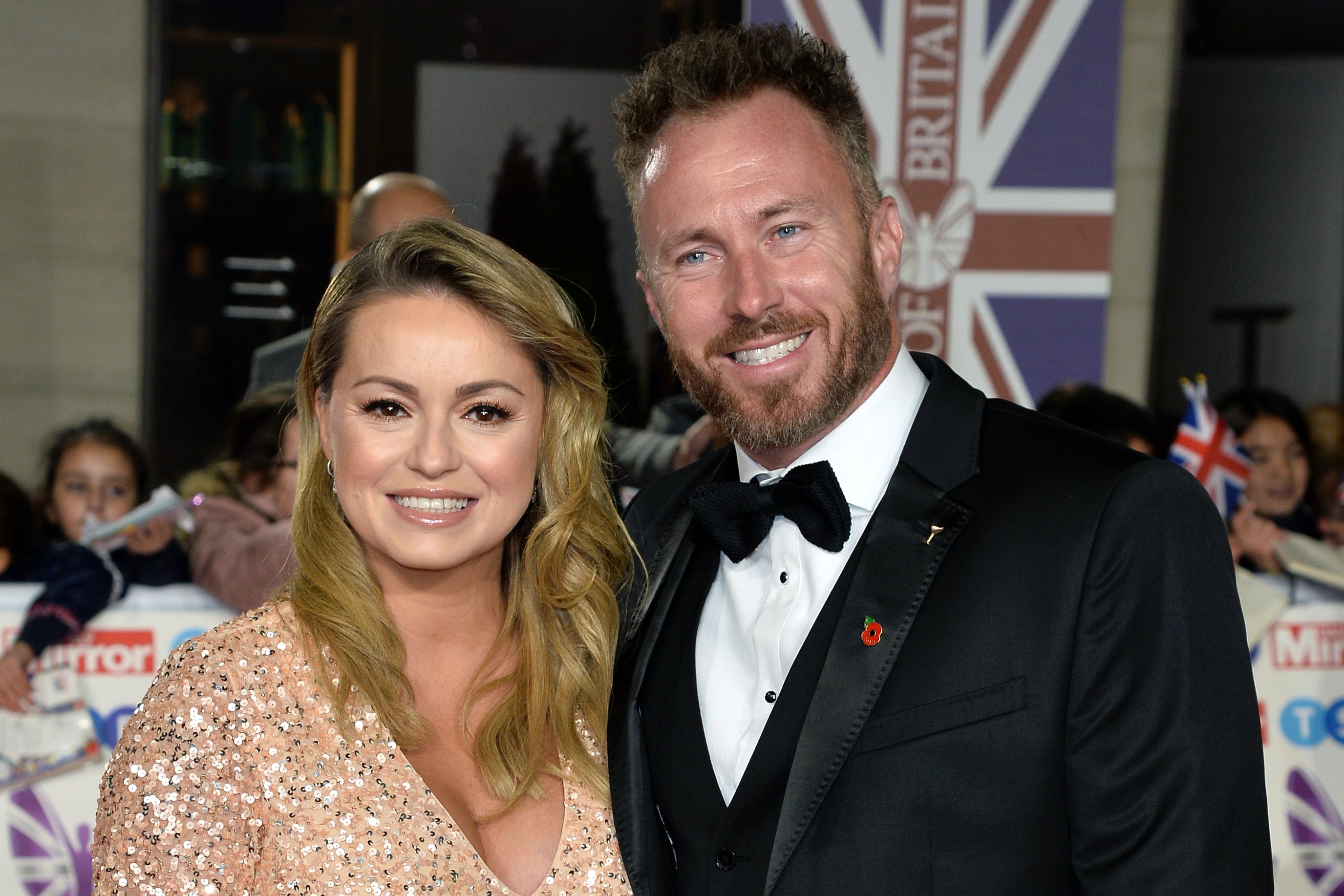 Ola and James have been together for 26 years and share a young daughter (Getty)