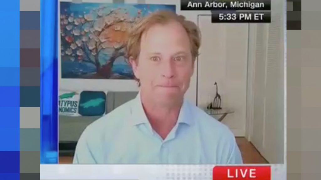 ‘I just swallowed a fly’: CNN guest suffers on-air disaster but chokes his way through interview