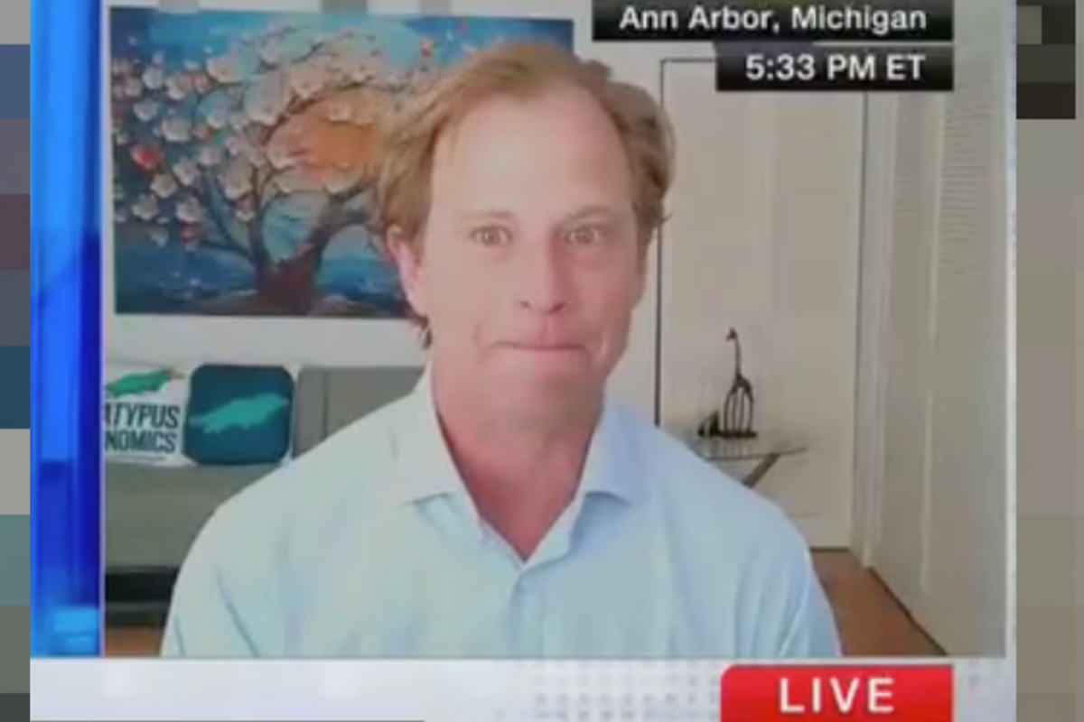 CNN guest experiences on-air coughing fit after swallowing a fly