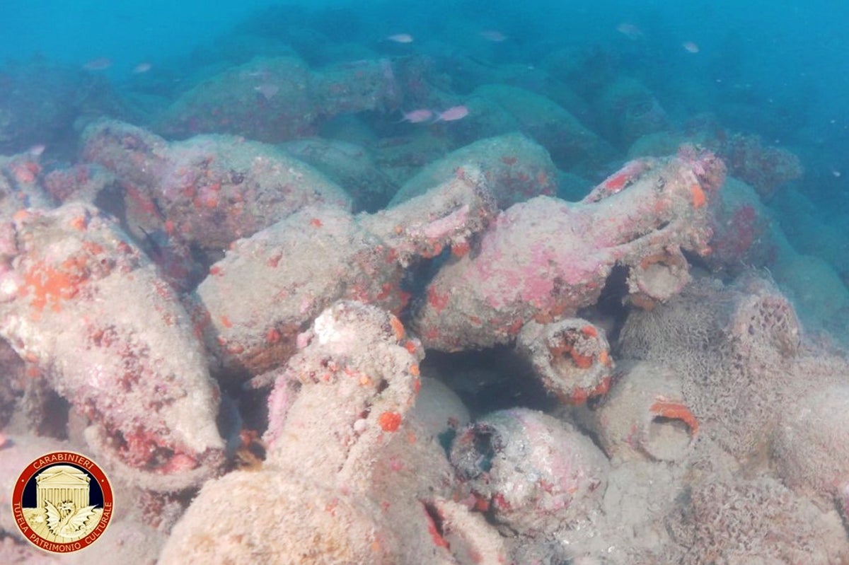 Ancient Roman shipwreck believed more than 2,000 years old discovered off Sicily coast