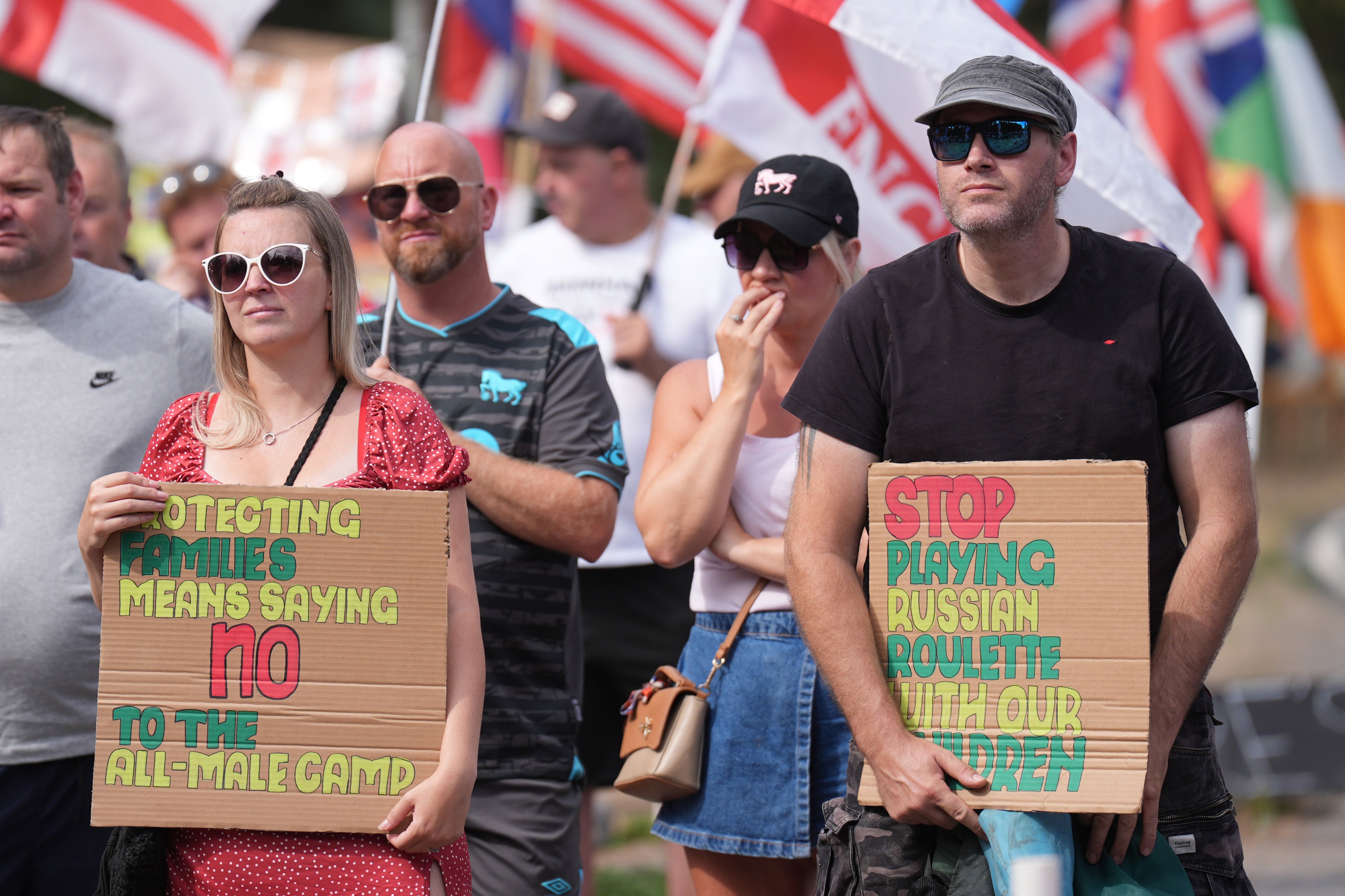There was three nights of unrest in the Norfolk market town last week