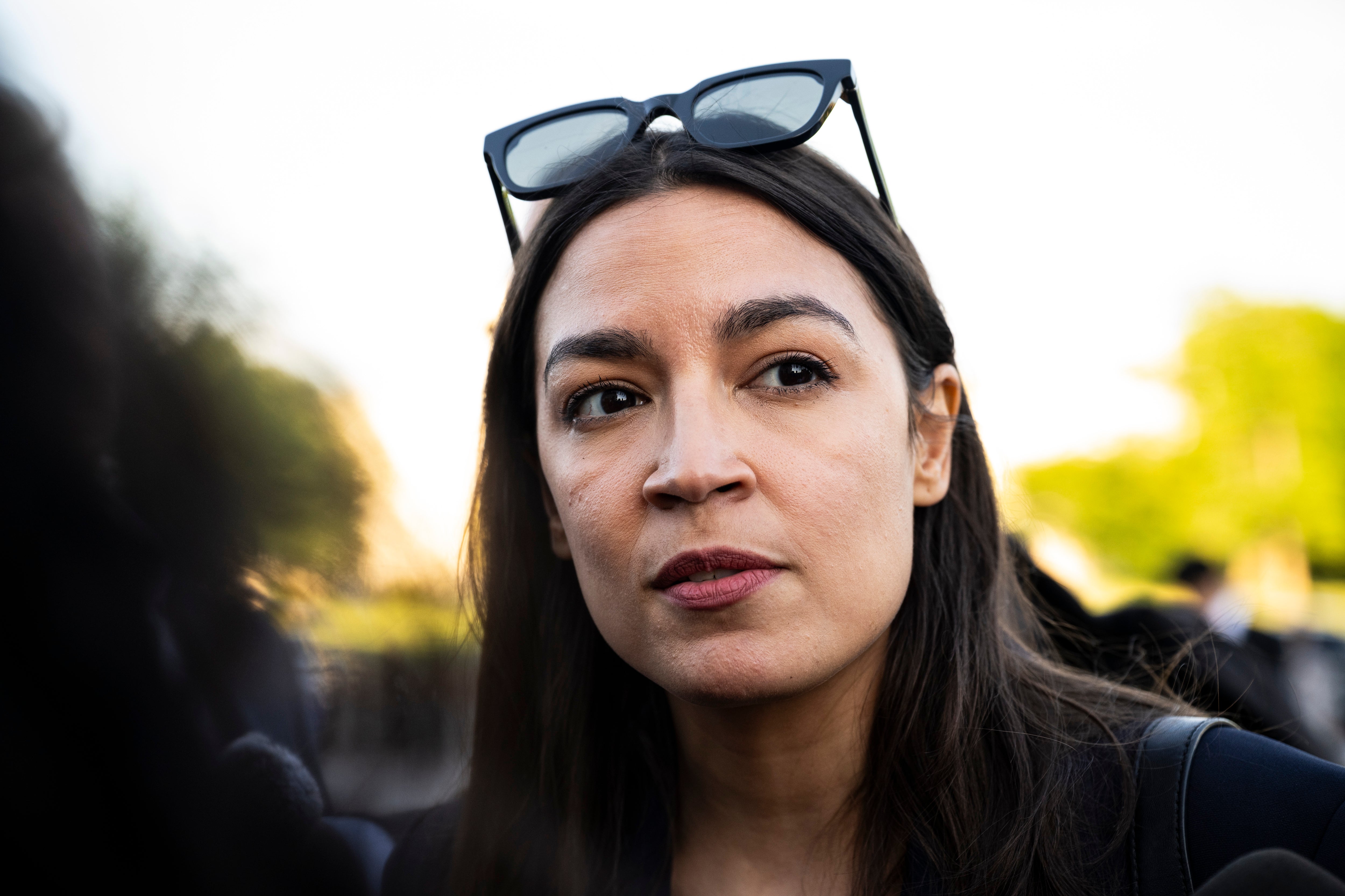 Like El-Sayed, Rep. Alexandria Ocasio-Cortez commented on efforts to try to get her and other progressives to disavow Hasan Piker on Sunday