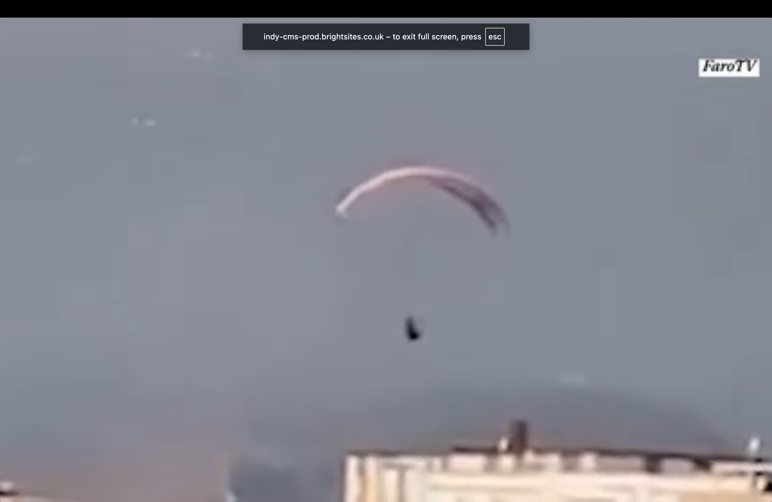 Man dies paragliding from Morocco into Spanish territory Ceuta amid migrant crisis