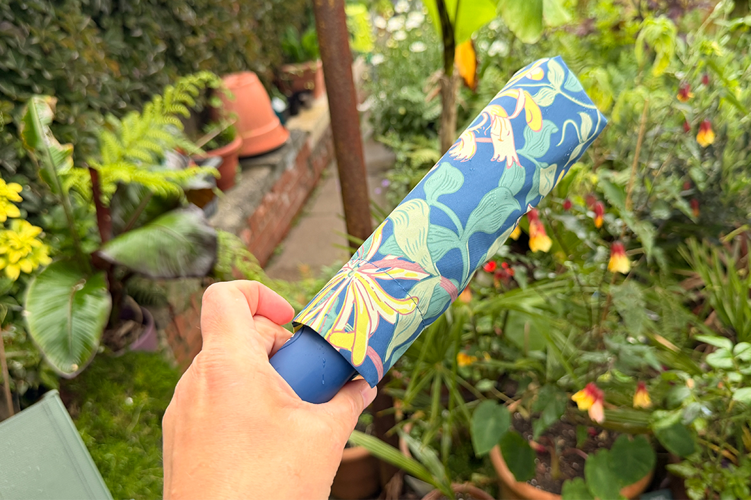 It’s lightweight and small enough to go in a bag (Rachael Penn/The Independent)
