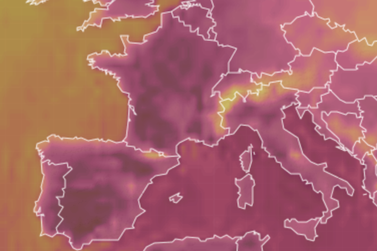 Mapped: Spain and France braced for yet another heatwave as temperatures to hit 43C