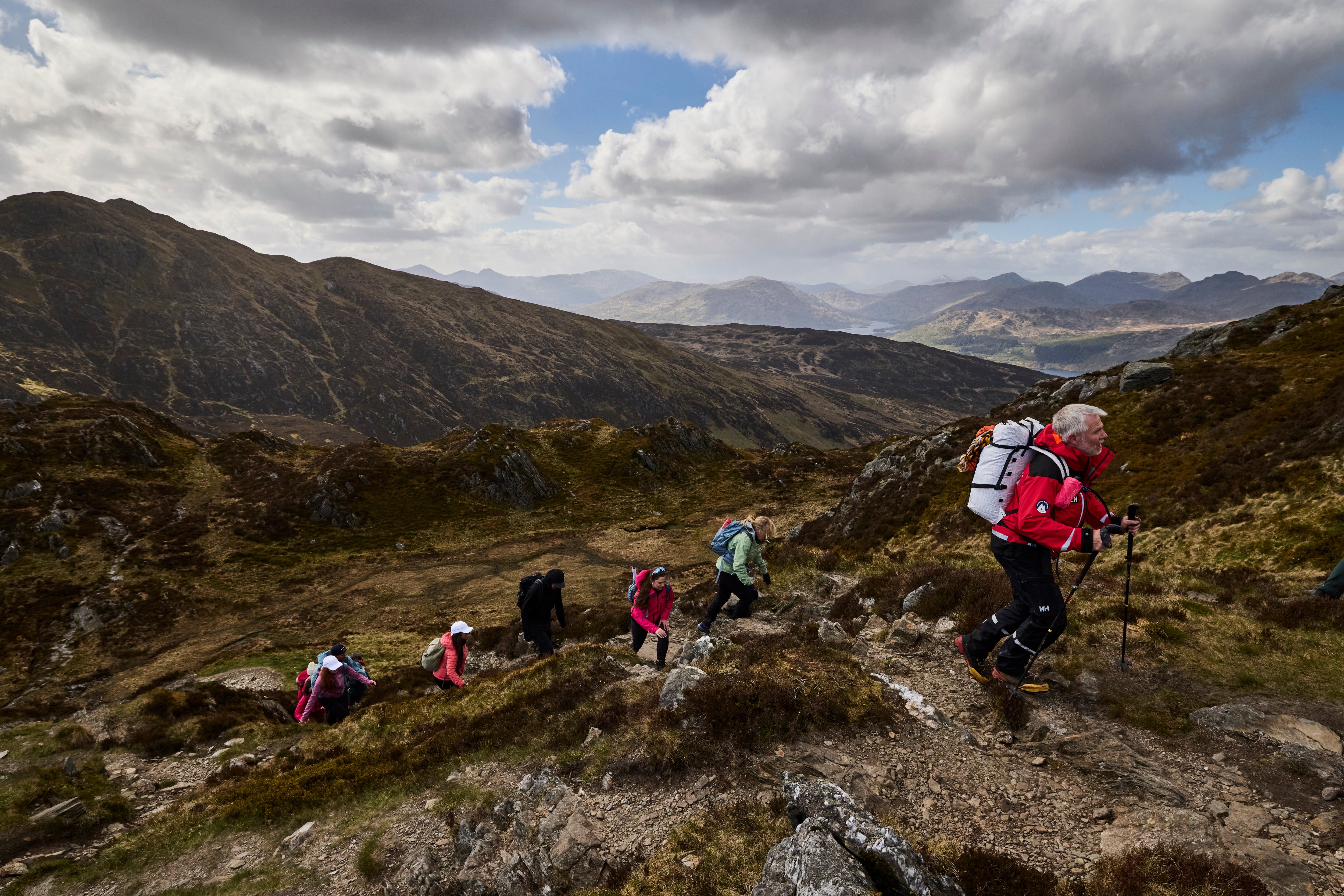 The volunteers risking their lives to rescue stranded hikers in the Scottish Highlands