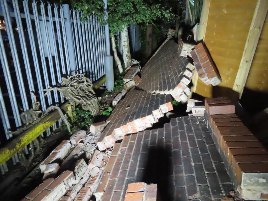 Network Rail fined &pound;1.2m after railway station wall falls on elderly man