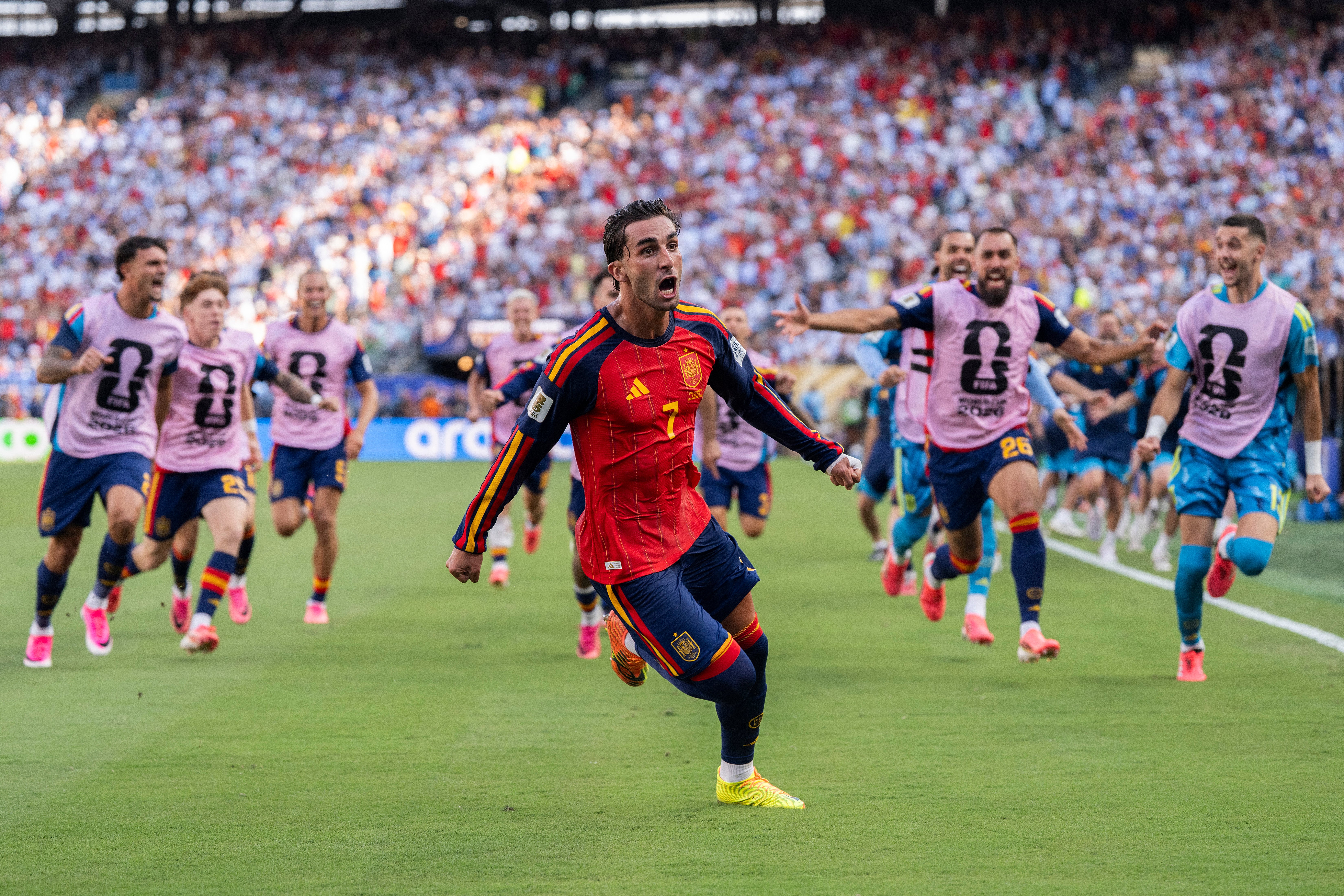 Ferran Torres scored the extra-time winner in the World Cup final