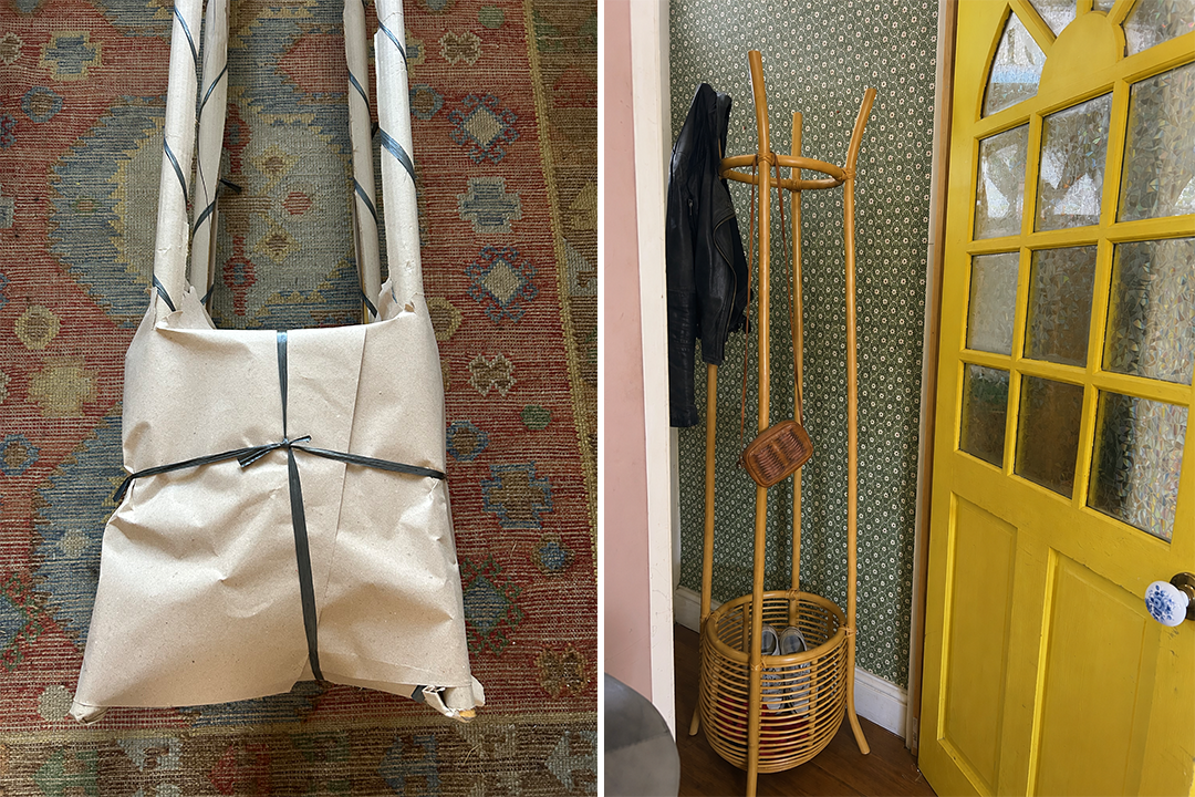 The bottom basket is ideal for hats and other accessories (Ali Howard/The Independent)