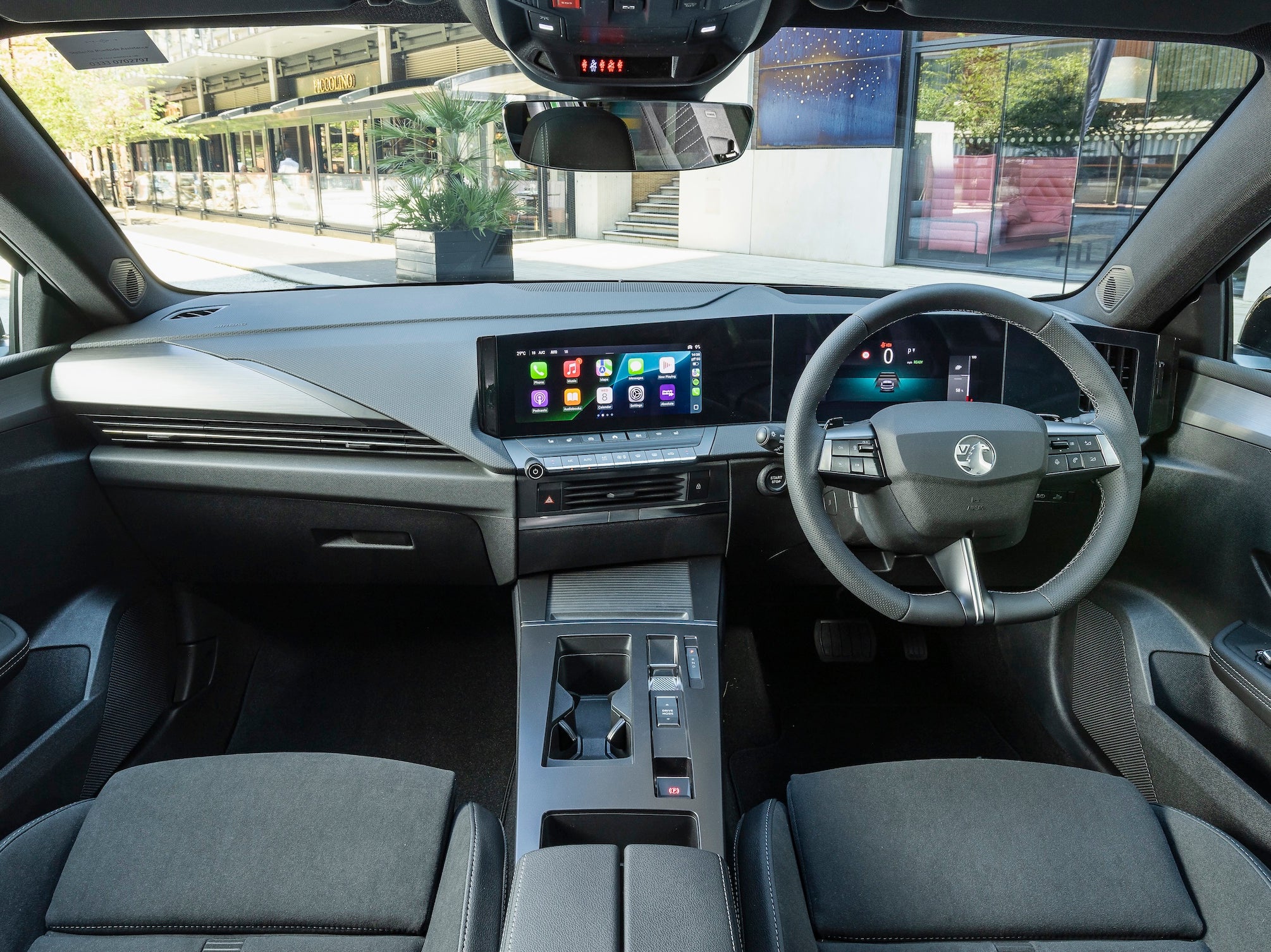 Not many changes to the Astra Electric inside mean the cabin looks better, but still trails more modern rivals (Vauxhall)