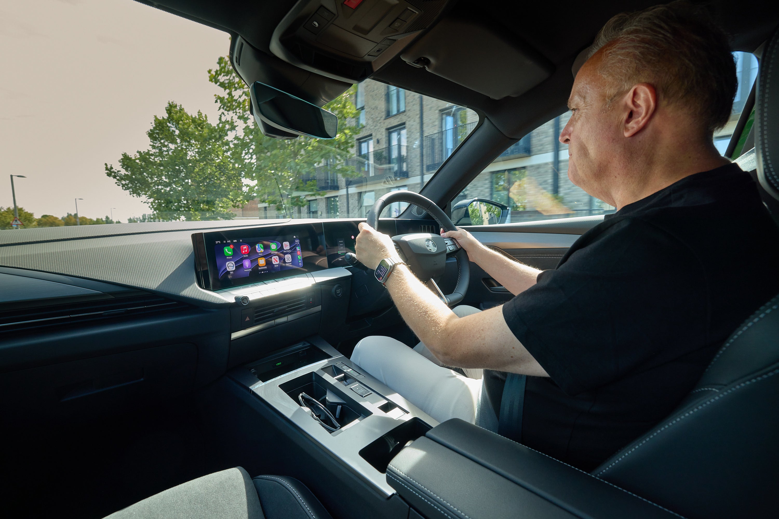 The interior of the revised Astra is unchanged, but for a few bits of trim