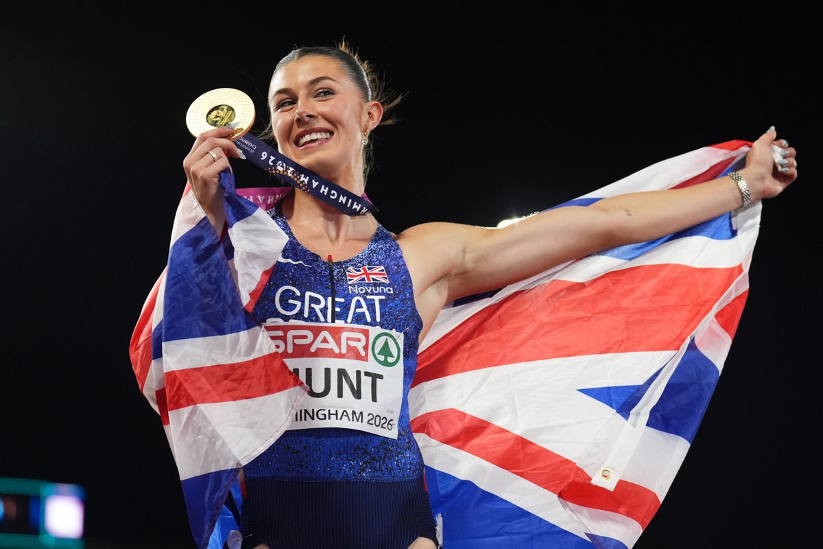 Amy Hunt had &lsquo;premonition&rsquo; she would strike European gold in 100m