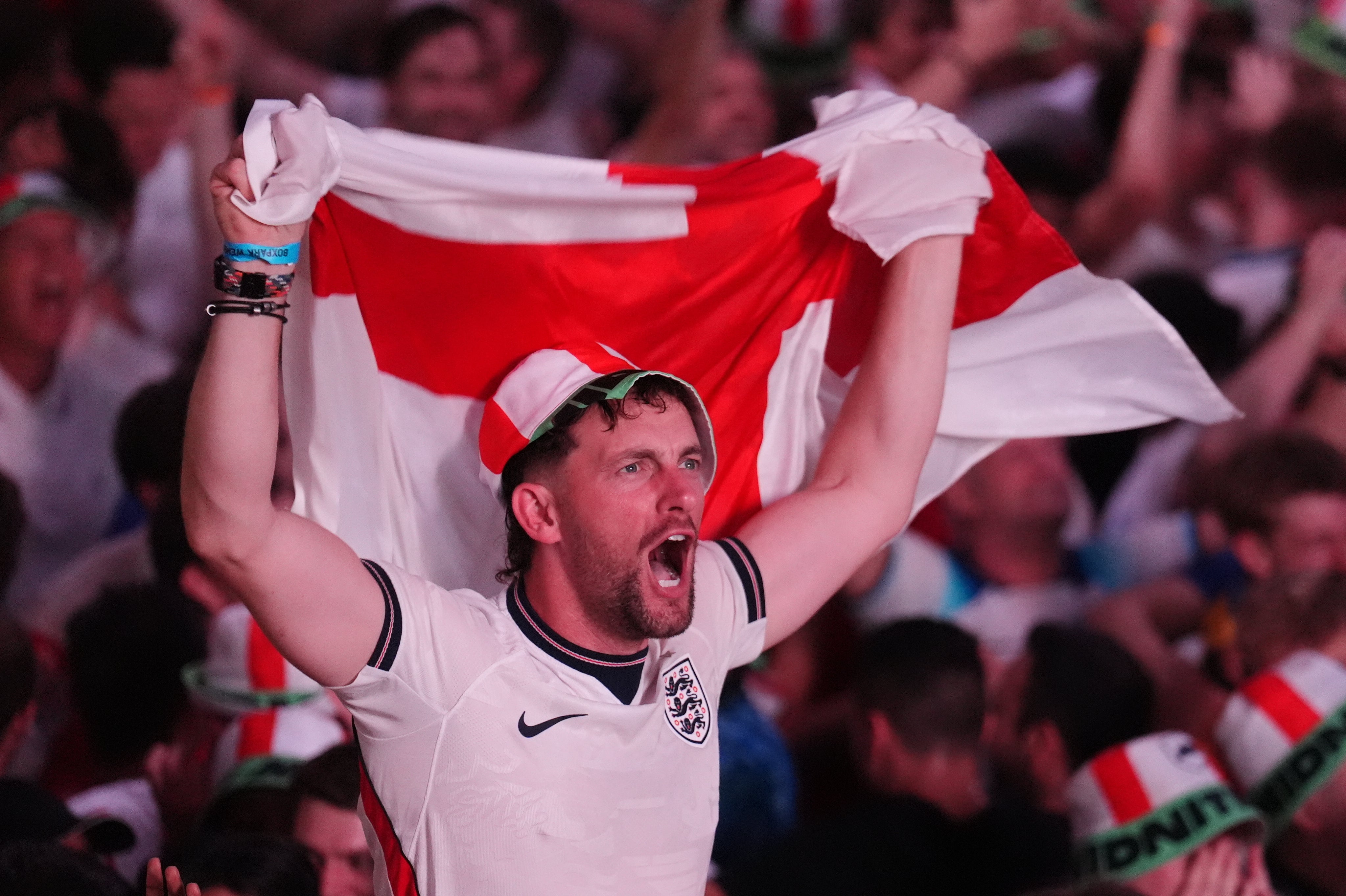 England’s success at the World Cup helped to drive food sales (John Walton/PA)