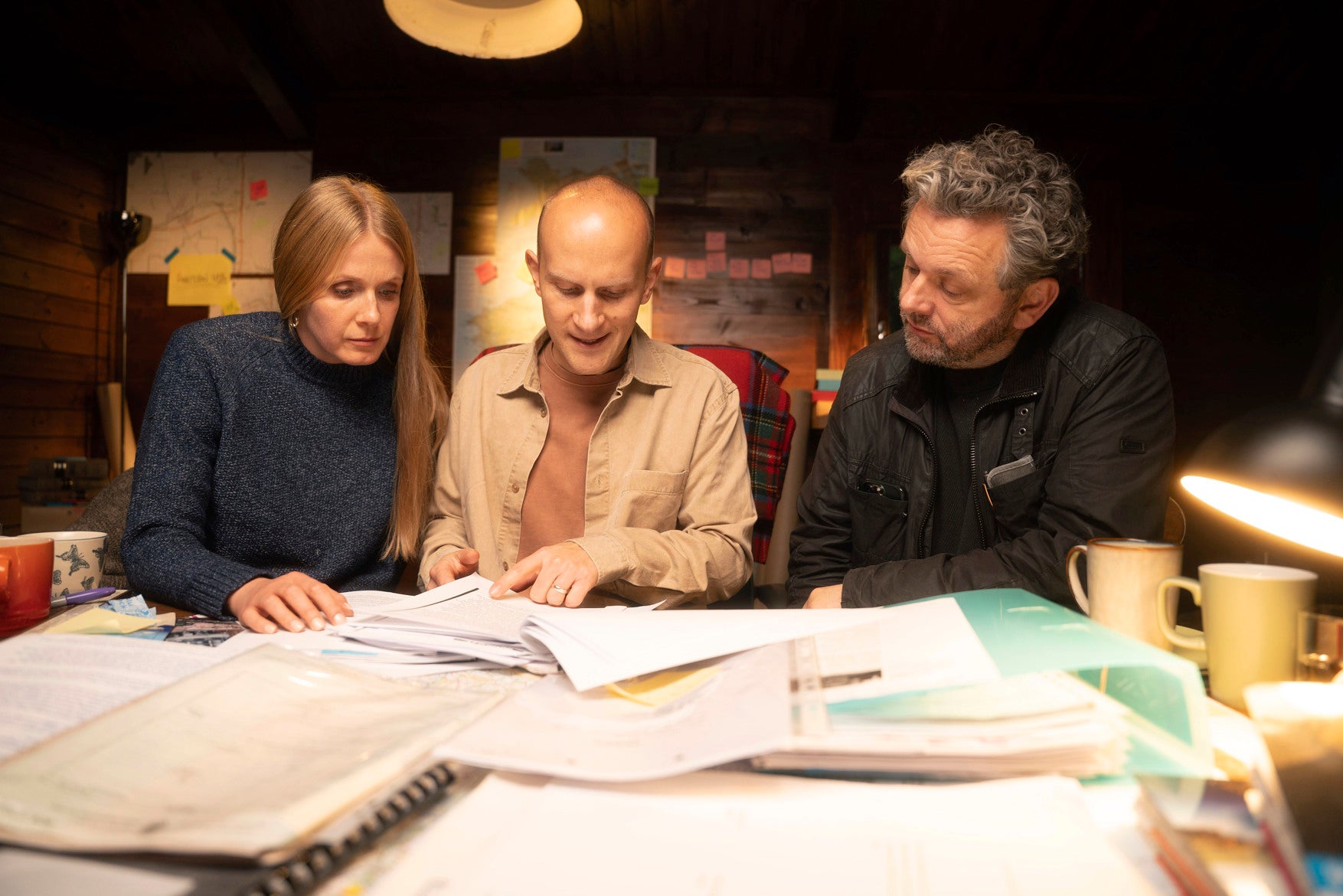 Sheen is joined in the doc by investigative journalists Lucy Taylor and Dan Ashby (BBC/Wall to Wall Media/Aled Jenkins)