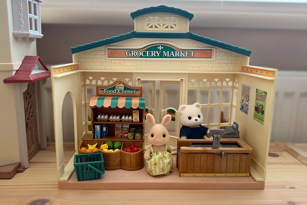 The set includes 40 tiny food items (Sarah Jones/The Independent)