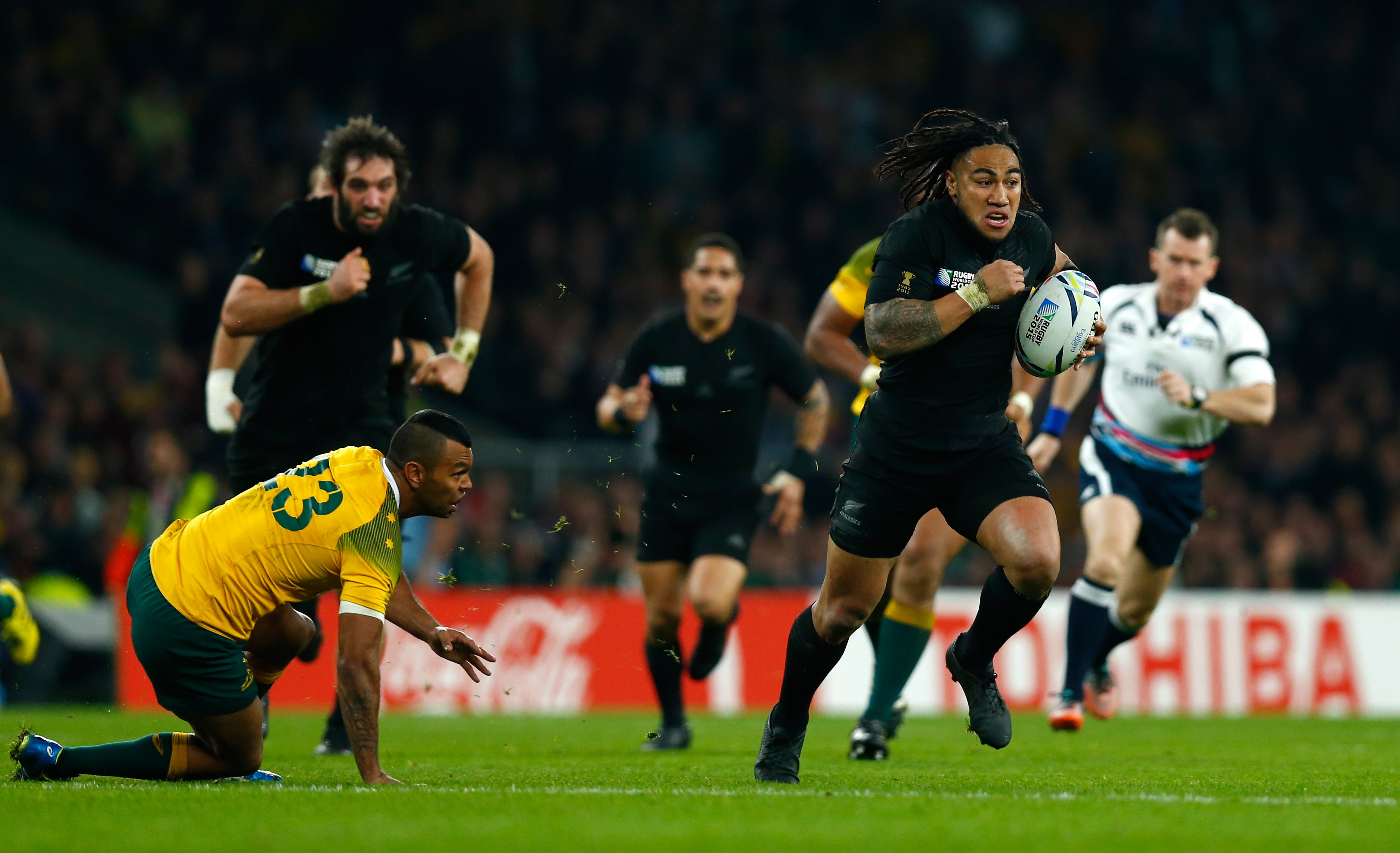 The great Ma'a Nonu won two World Cups with the All Blacks