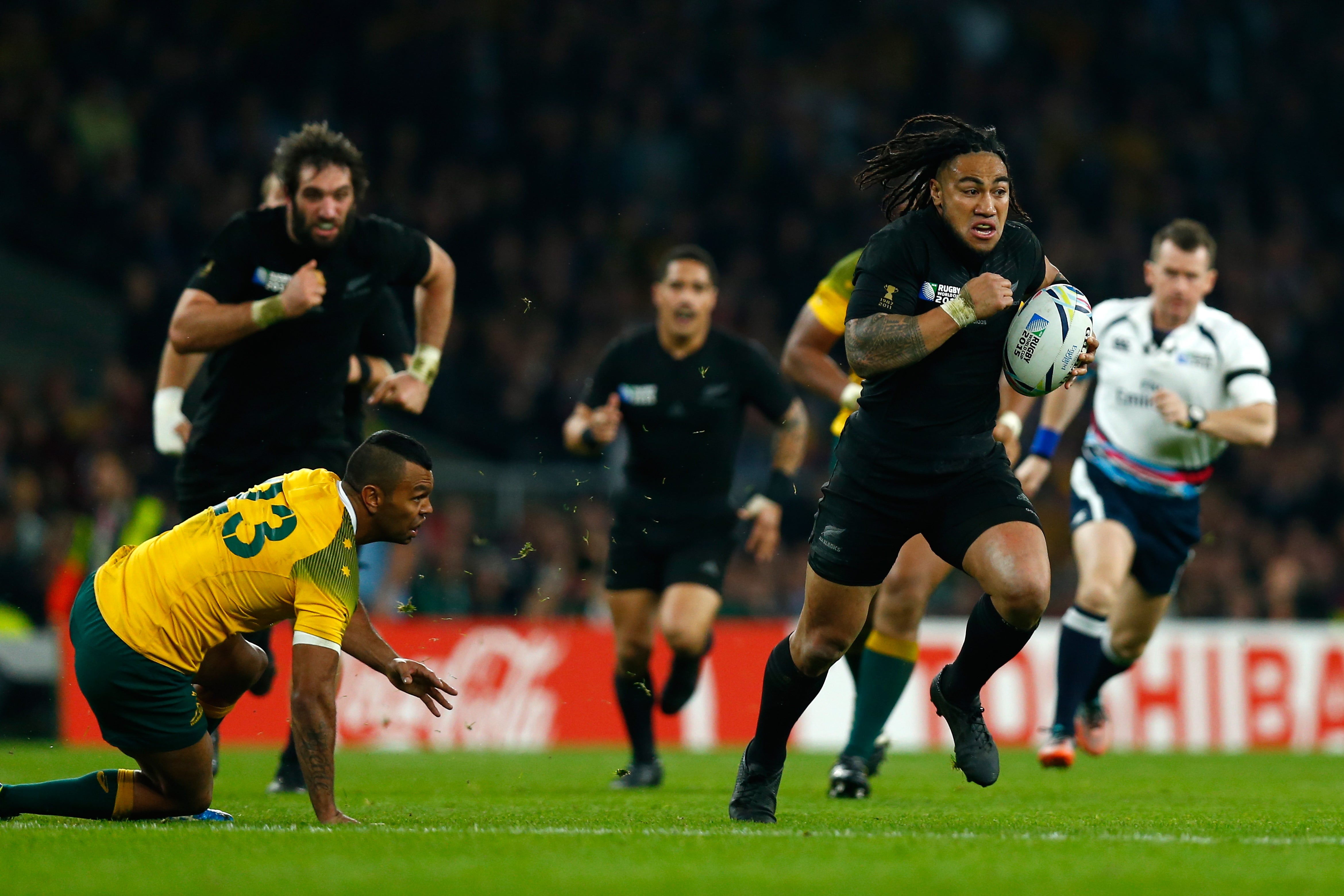 The great Ma'a Nonu won two World Cups with the All Blacks (Getty)