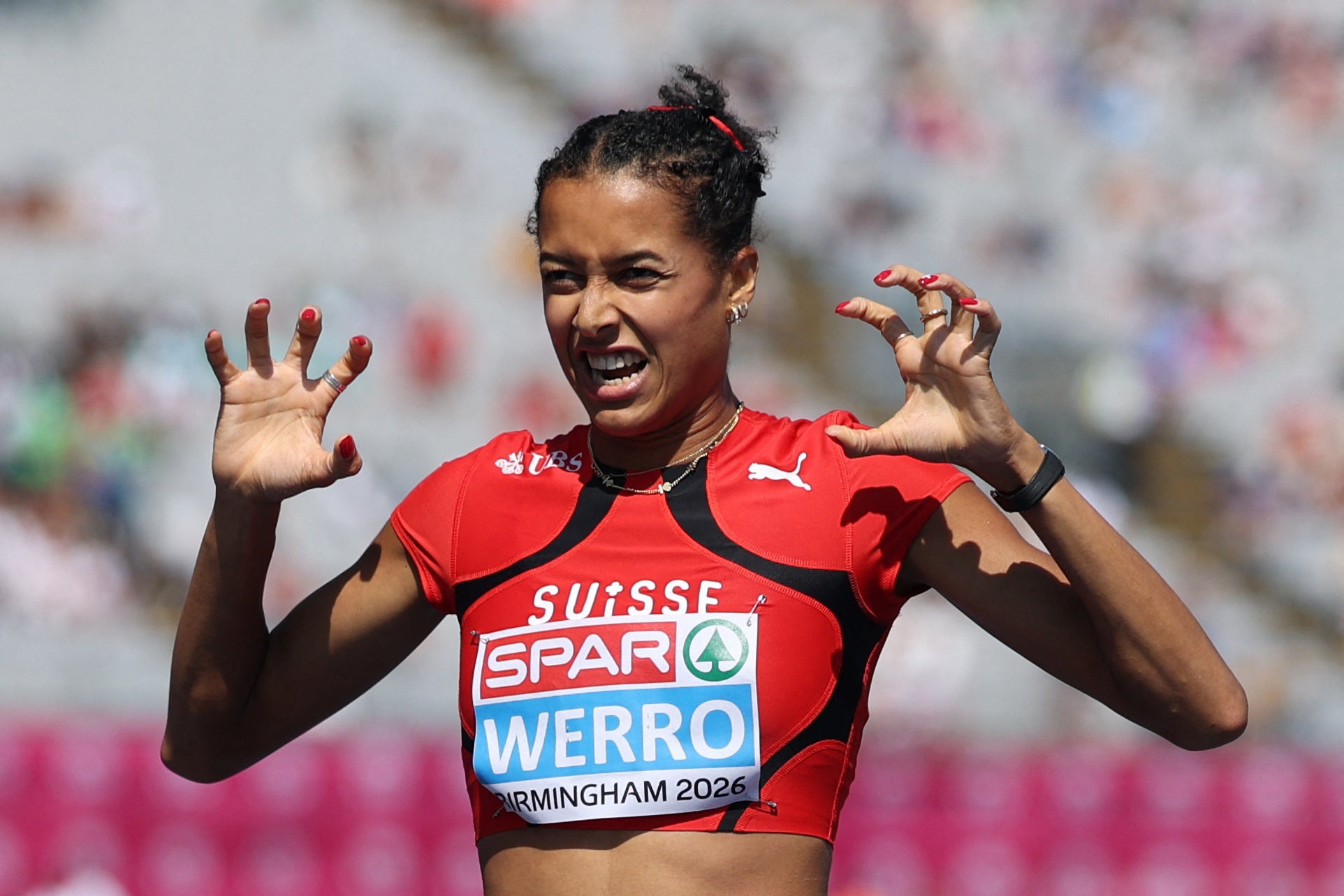 22-year-old Werro is the favourite for gold this week