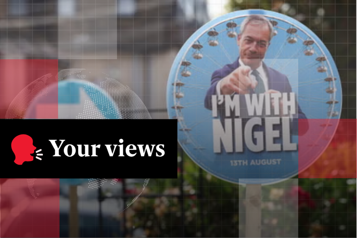 Voices: ‘Farage is the joke’: Readers have their say ahead of Clacton by-election