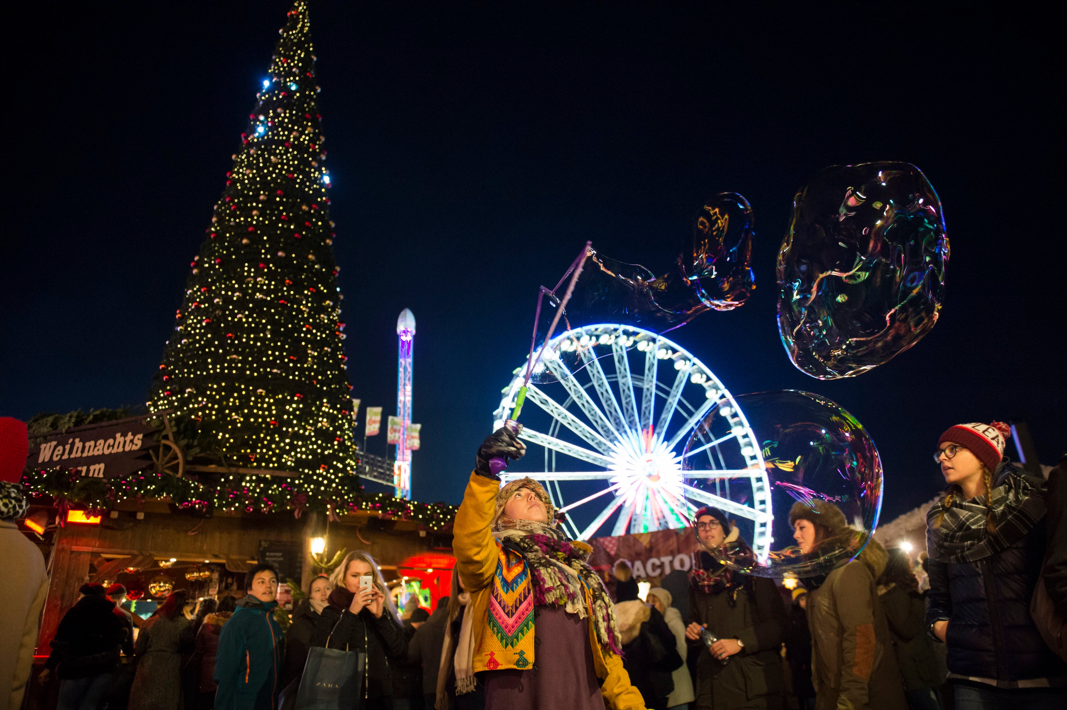 Mari runs events including Hyde Park Winter Wonderland (Ben Stevens/PA)