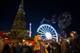 Mari runs events including Hyde Park Winter Wonderland (Ben Stevens/PA)