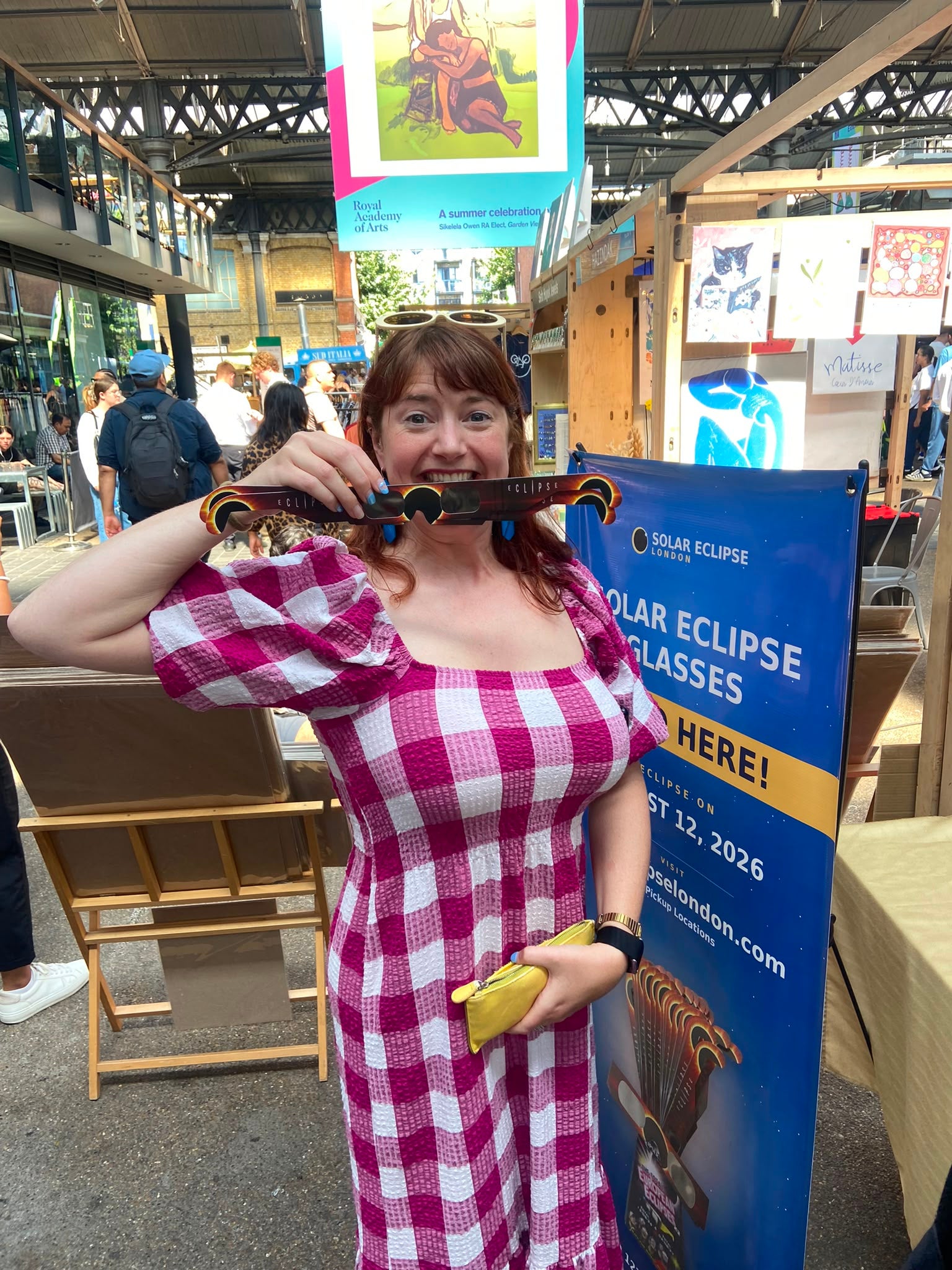 Solar Eclipse London is doing strategic ‘drops’ of glasses across London
